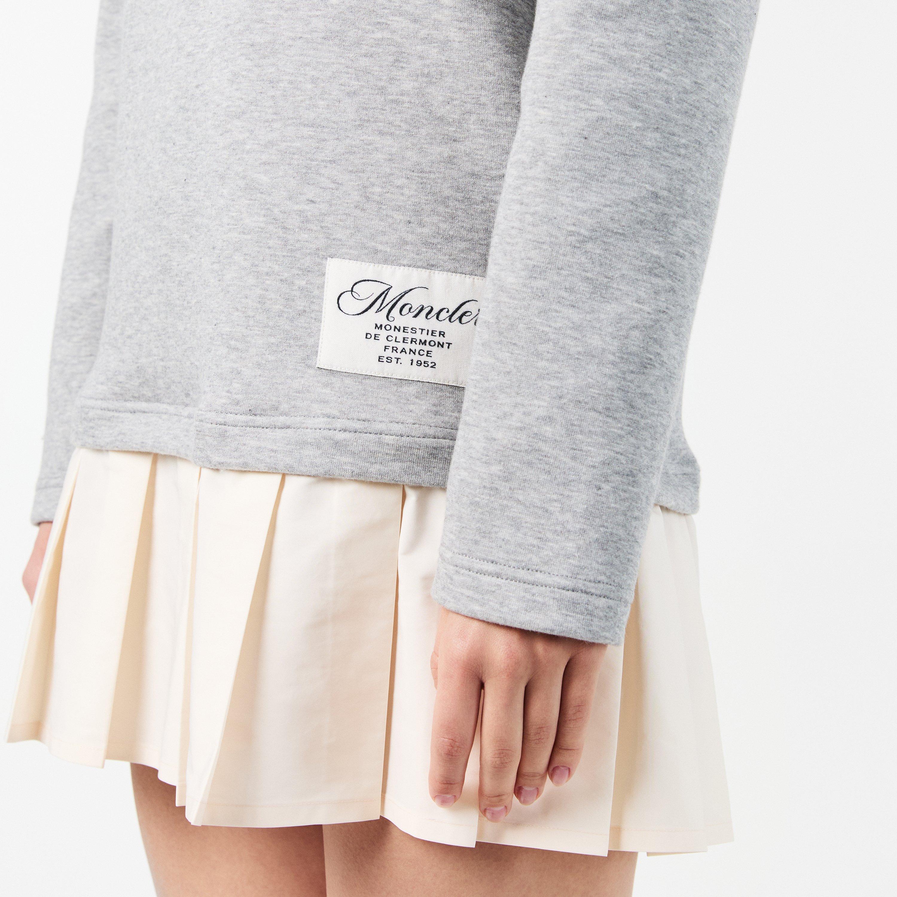 Grey 984 - Moncler - Women's Pleat T-Shirt Dress - 5