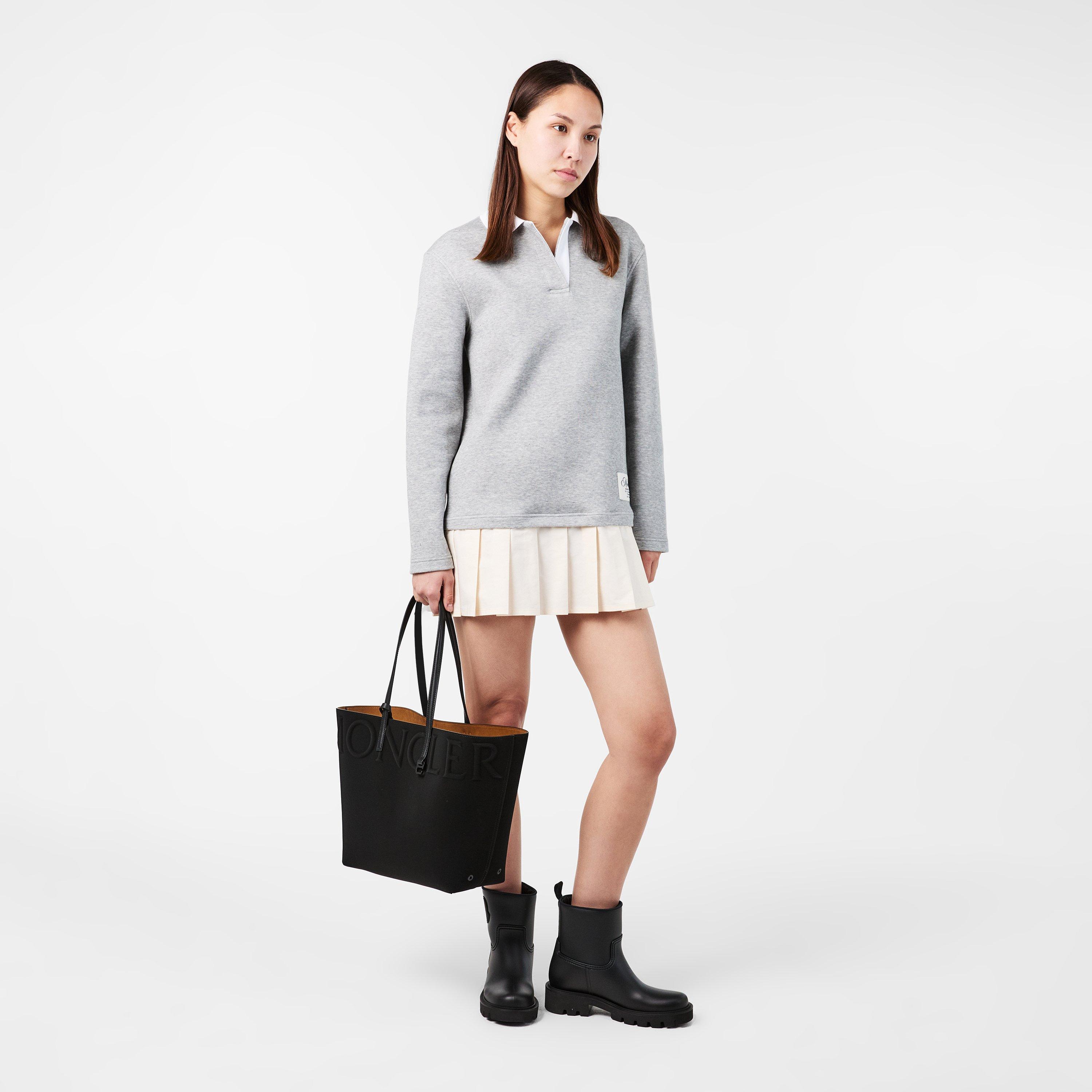 Grey 984 - Moncler - Women's Pleat T-Shirt Dress - 6