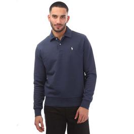 Ralph Lauren Loopback Fleece Collared Sweatshirt