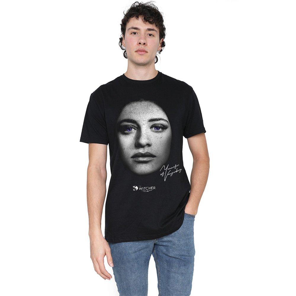 Black - The Witcher - The Witcher - Yennefer Face T-Shirt Black - 1
