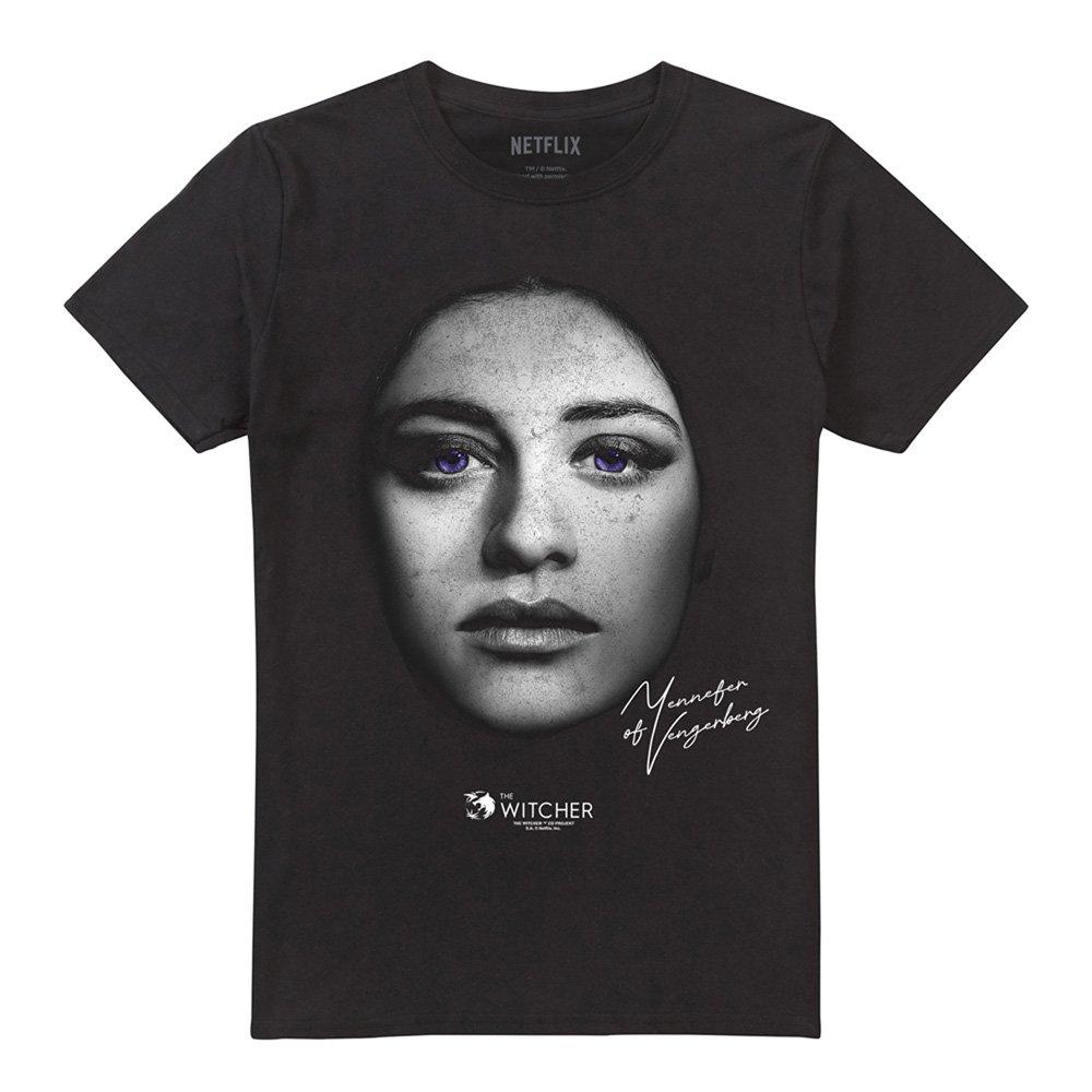 Black - The Witcher - The Witcher - Yennefer Face T-Shirt Black - 4
