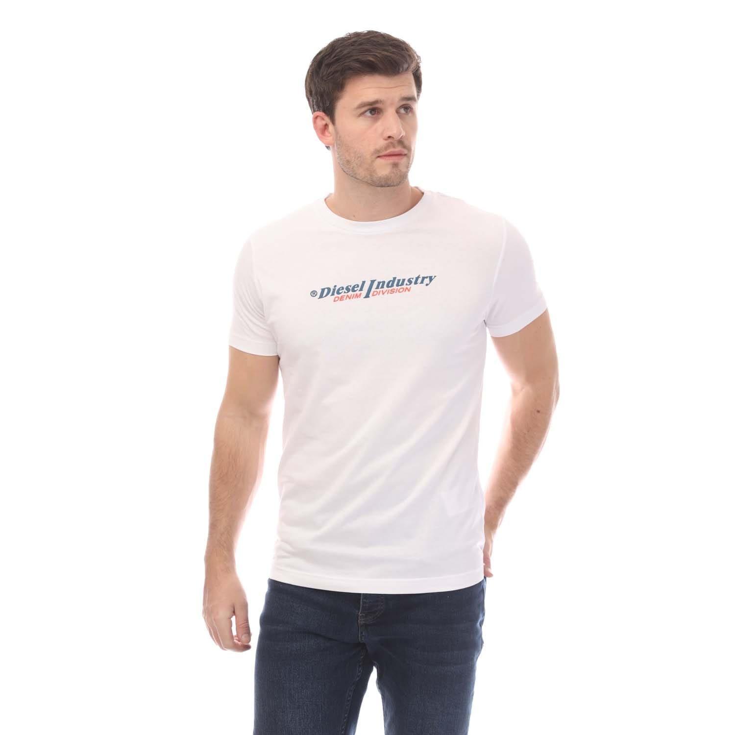 White - Diesel - T-Diegor T-Shirt - 1