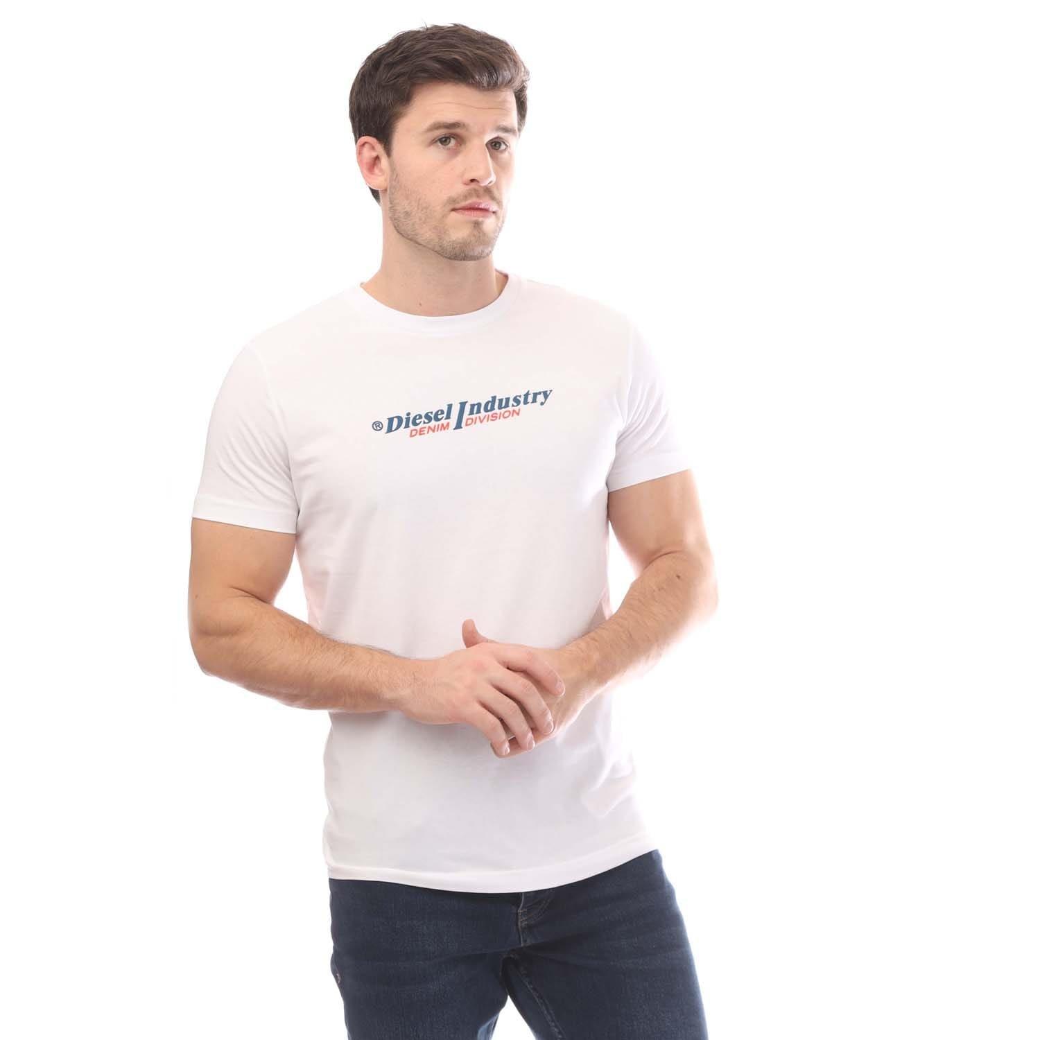 White - Diesel - T-Diegor T-Shirt - 3