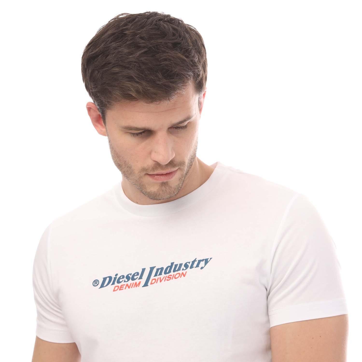 White - Diesel - T-Diegor T-Shirt - 4