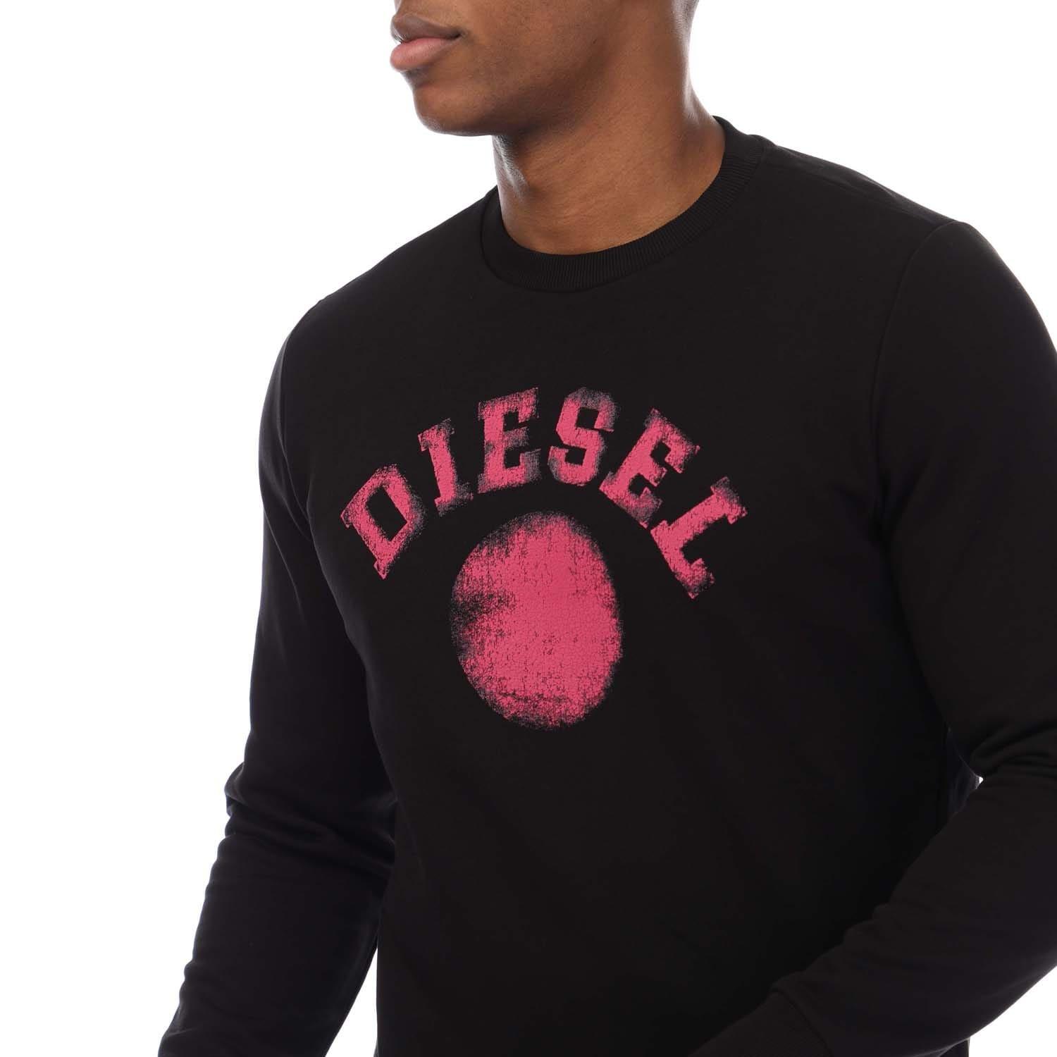 Black - Diesel - S-Gir 9-4 Sweatshirt - 3
