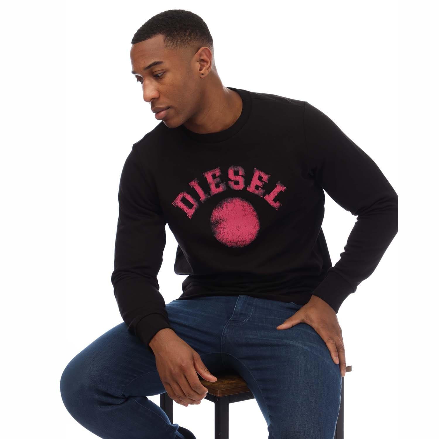 Black - Diesel - S-Gir 9-4 Sweatshirt - 4