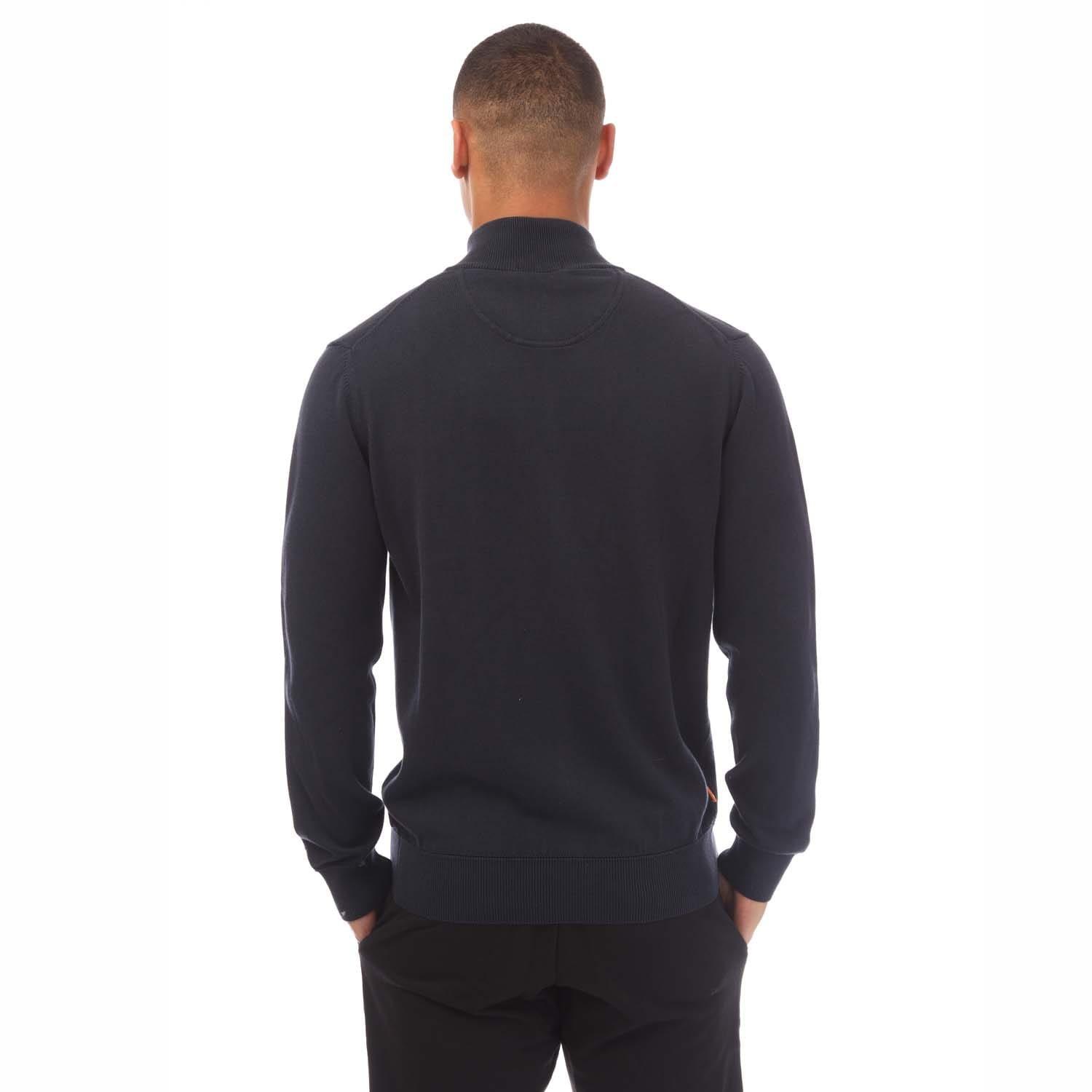 Navy - Timberland - Williams River Kennebec Full-Zip Cotton Sweatshirt - 2