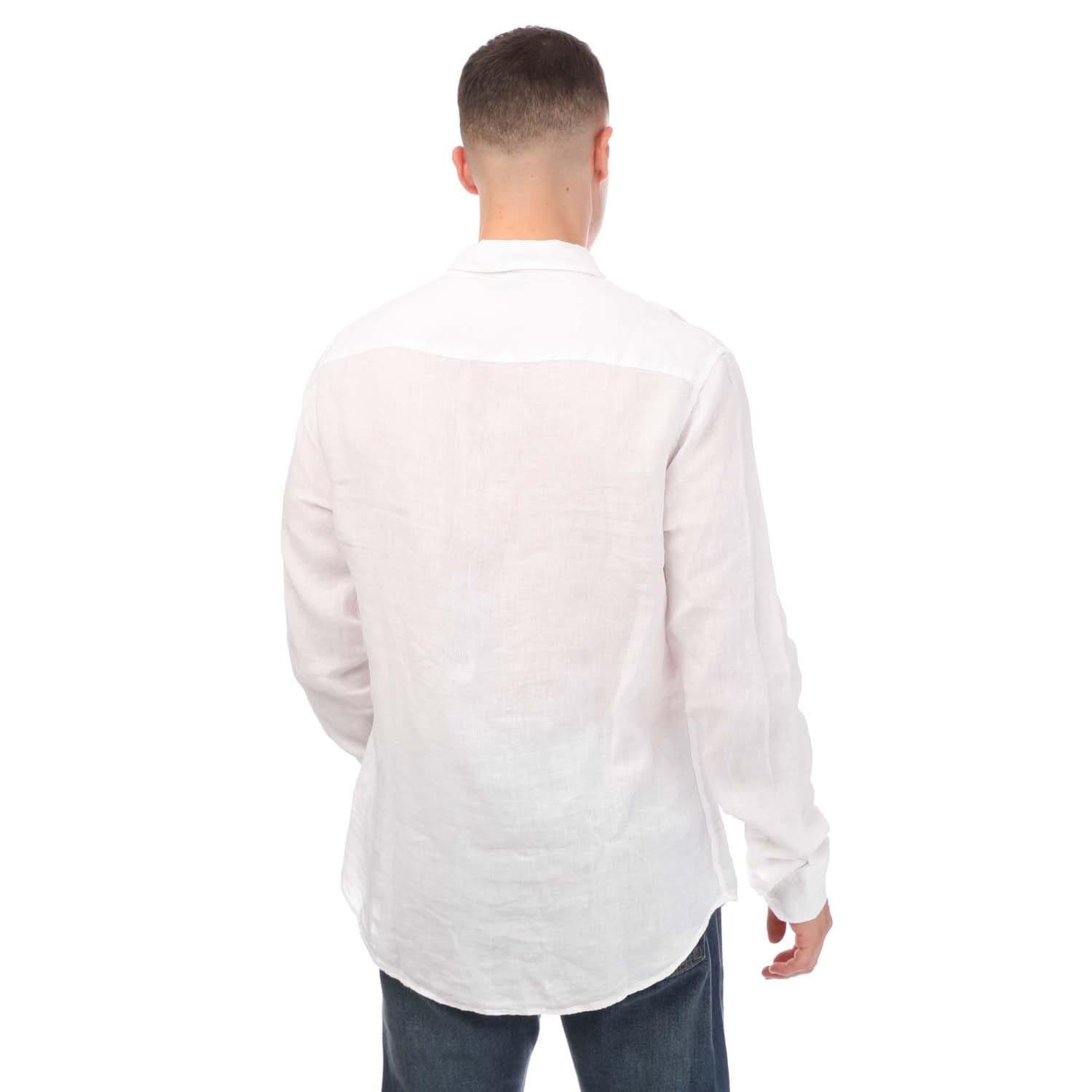 White - Armani - Long Sleeve Shirt - 2