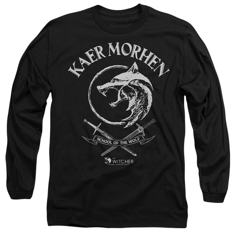Black - The Witcher - The Witcher - Kaer Morhen Long Sleeve T-Shirt Bla - 1
