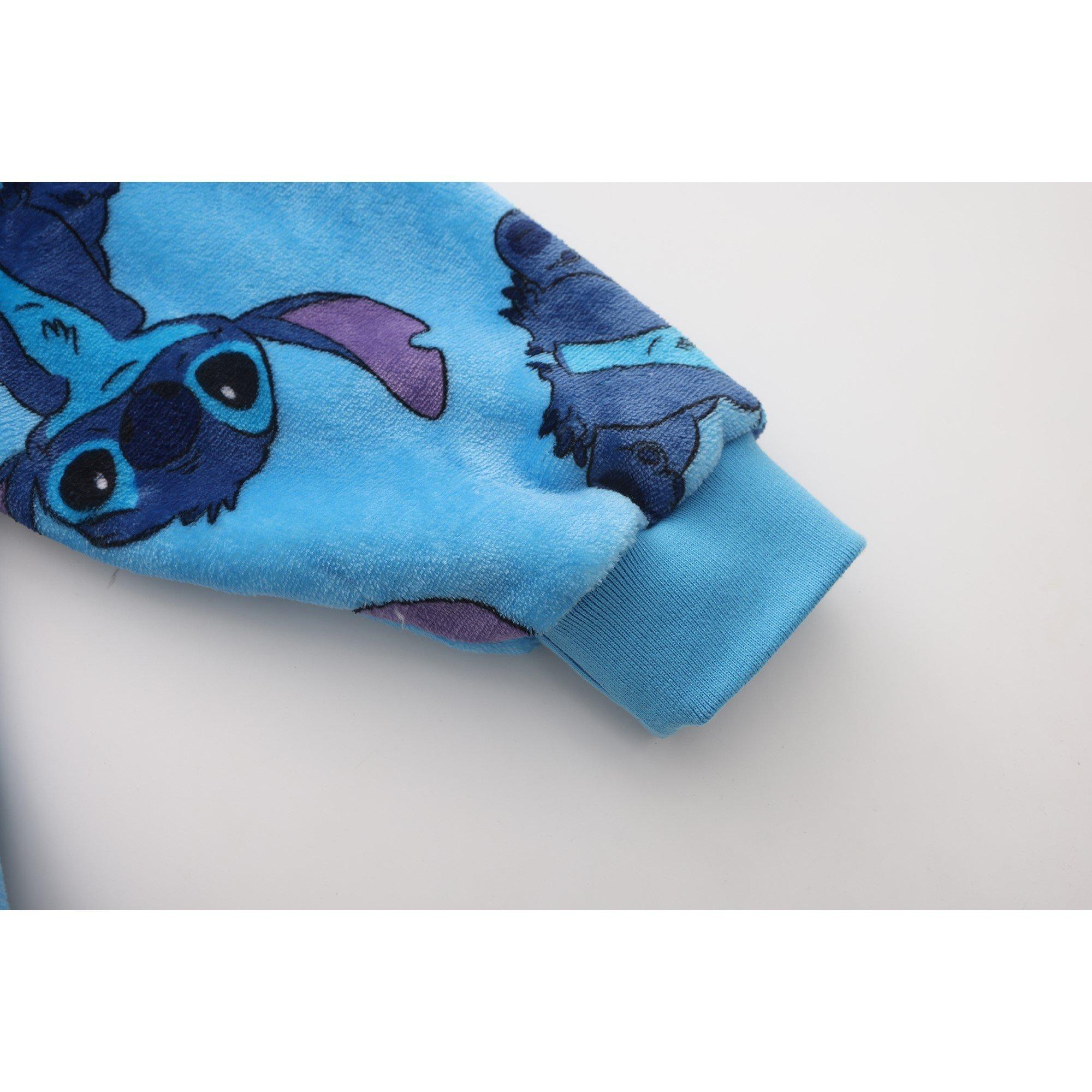 Stitch - Character - Adults Snuggle Fluffy Dressing Gown - 5