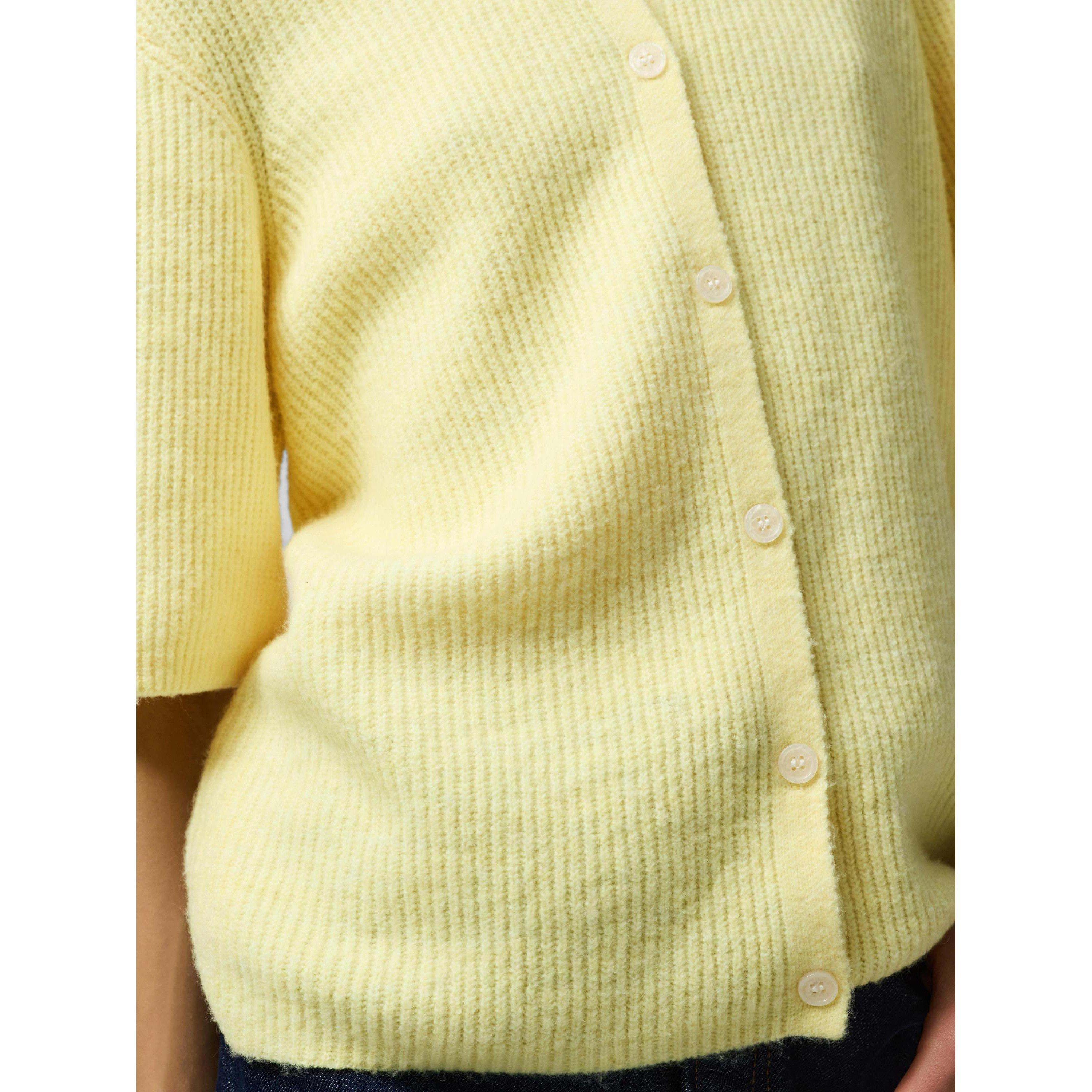 Plátano pálido. - Pieces - Pieces Ss O-Neck Knt Ld63 - 3