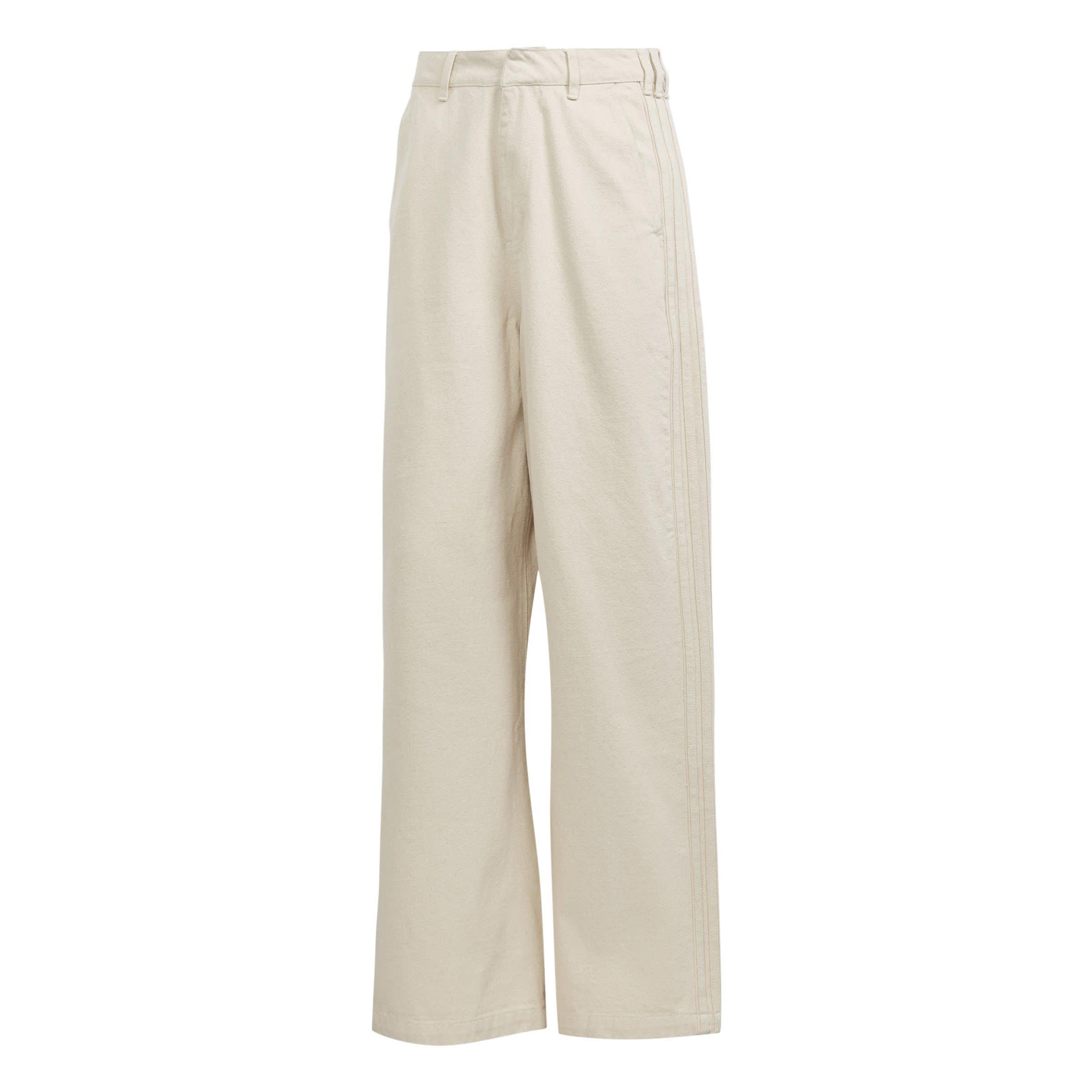 Beige - adidas Originals - 3-Stripe Jeans Womens - 1