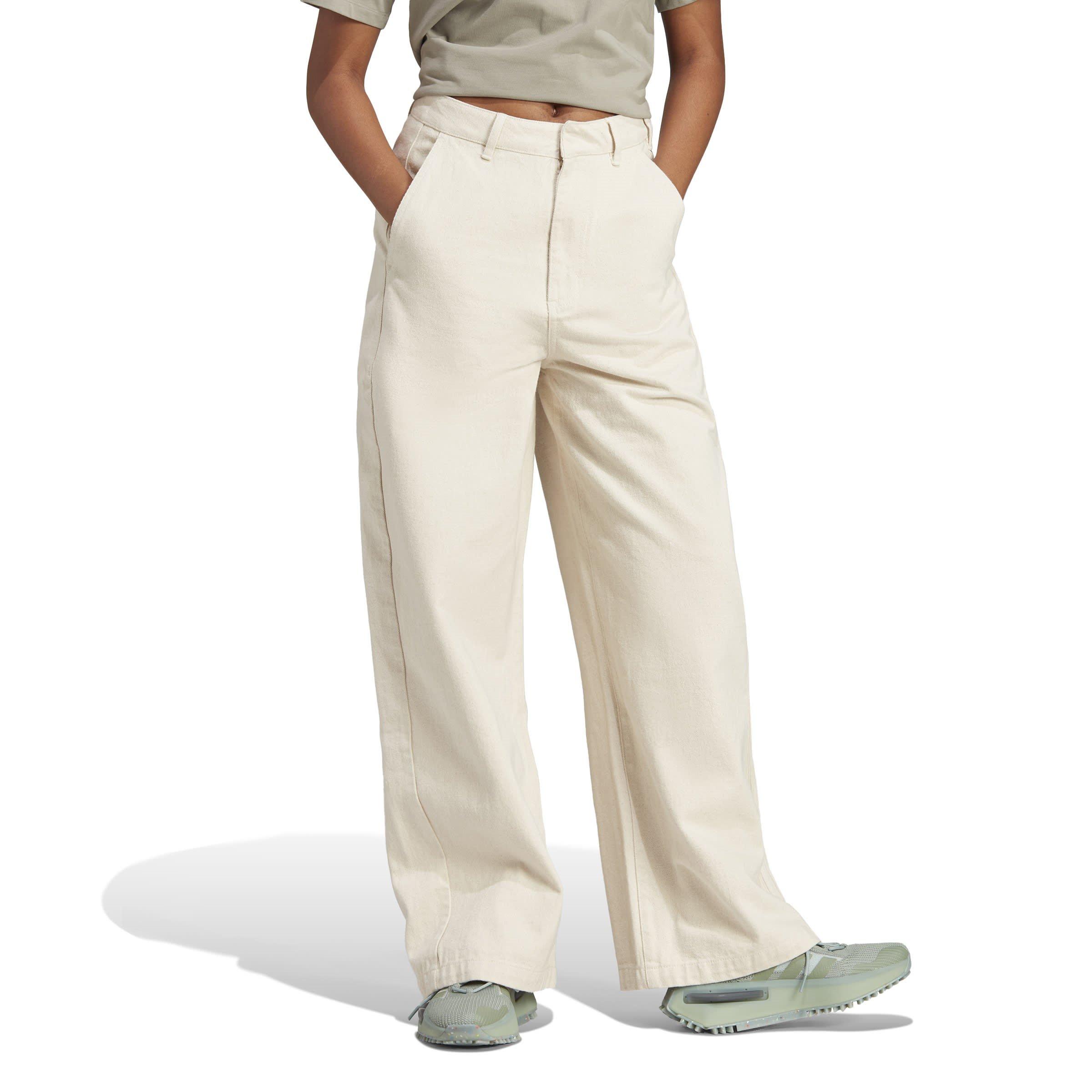 Beige - adidas Originals - 3-Stripe Jeans Womens - 4