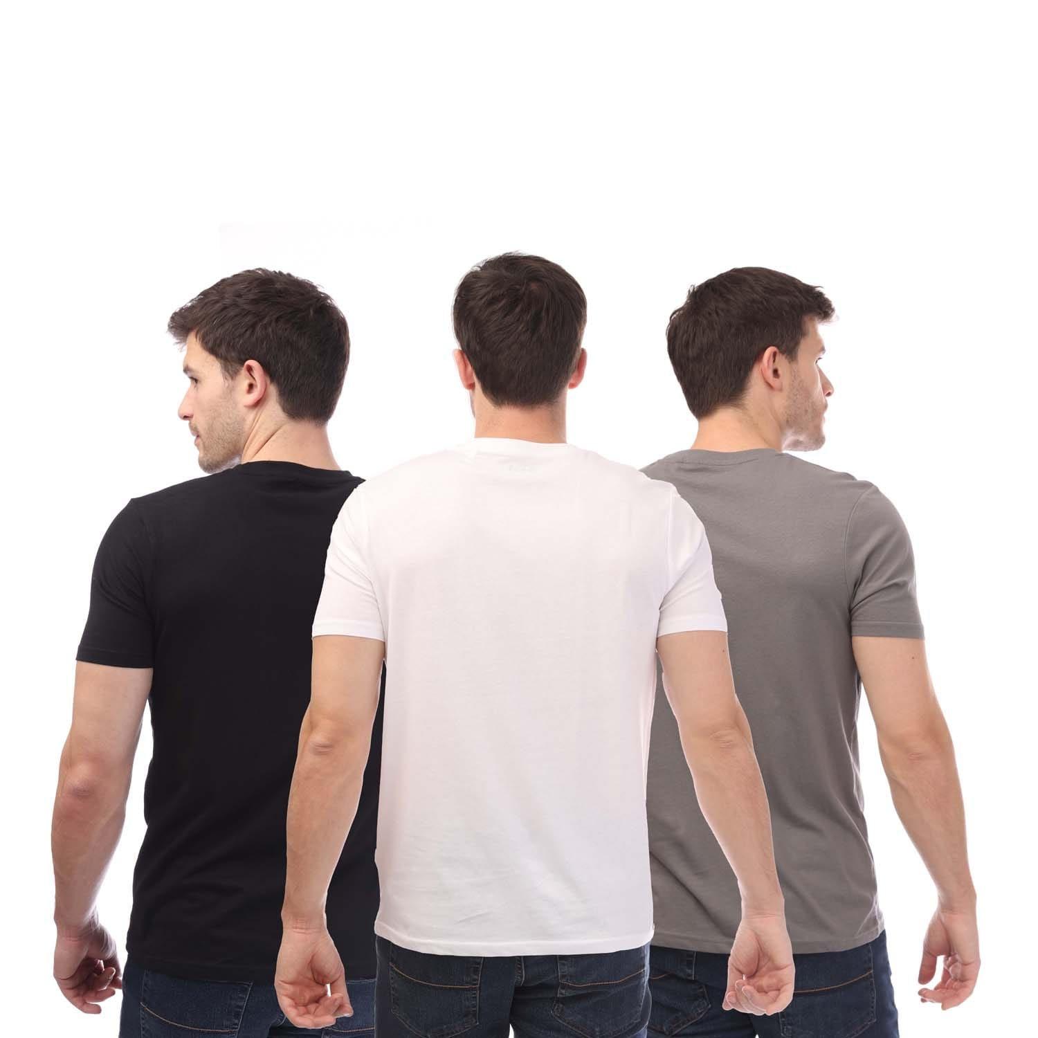 Black-White - Bench - EKtor 3 Pack T-Shirt - 2