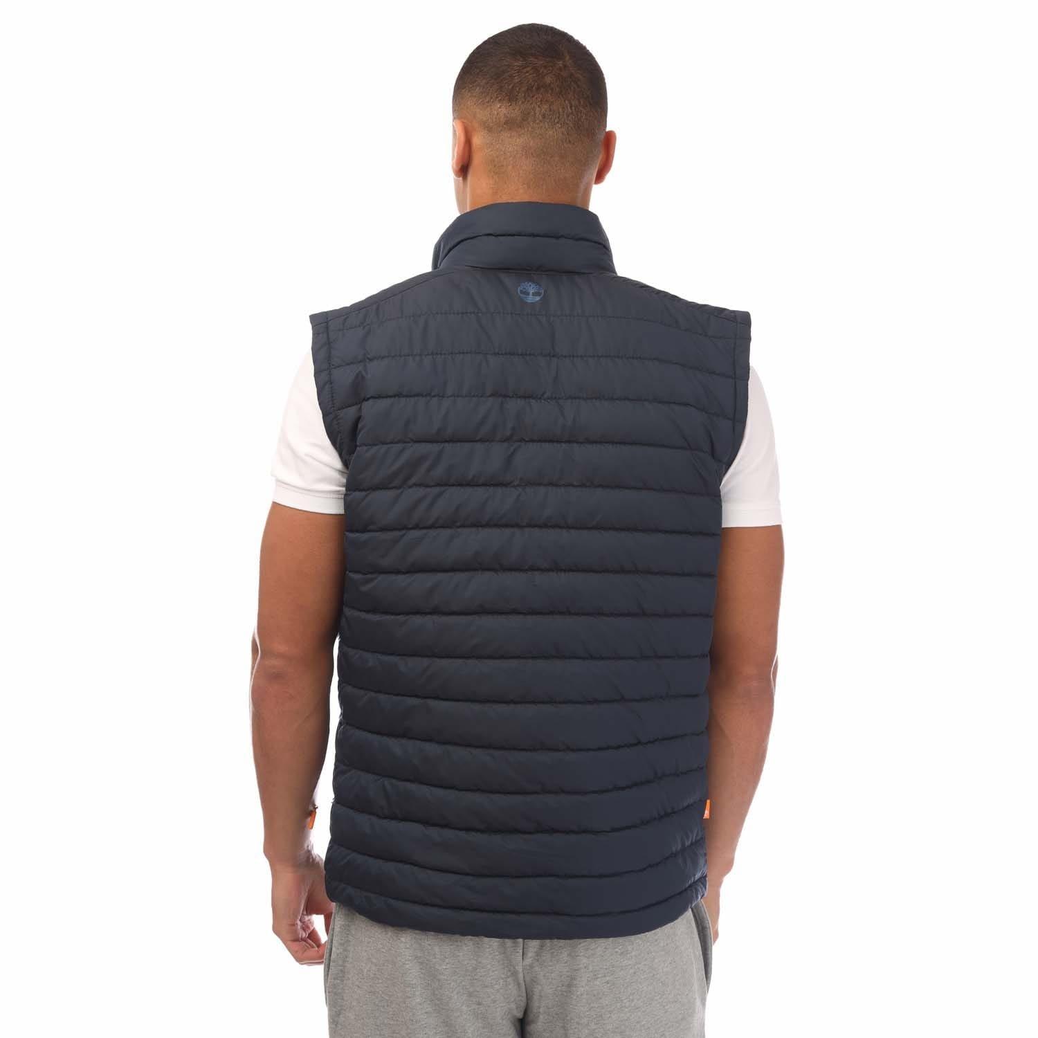 Navy - Timberland - Axis Peak Durable Water Repellent Vest - 2