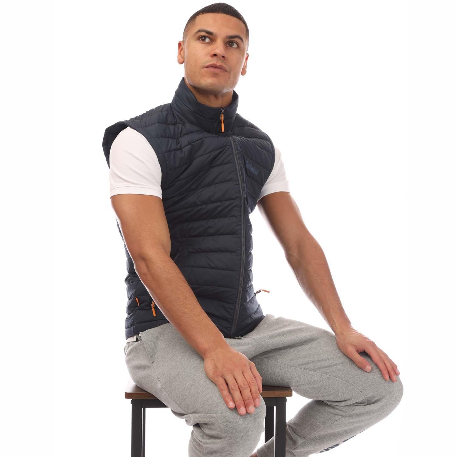 Navy - Timberland - Axis Peak Durable Water Repellent Vest - 5
