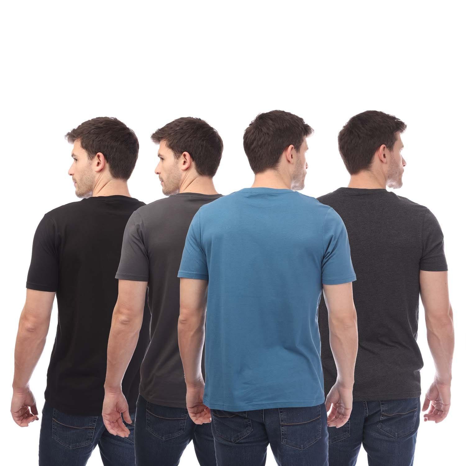 Navy - Farah - Ryman 3 Pack Lounge T-Shirts - 2