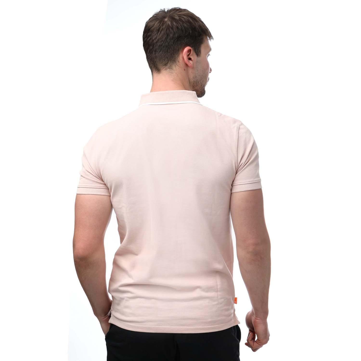 Rose - Timberland - Printed Neck Short Sleeve Polo - 2