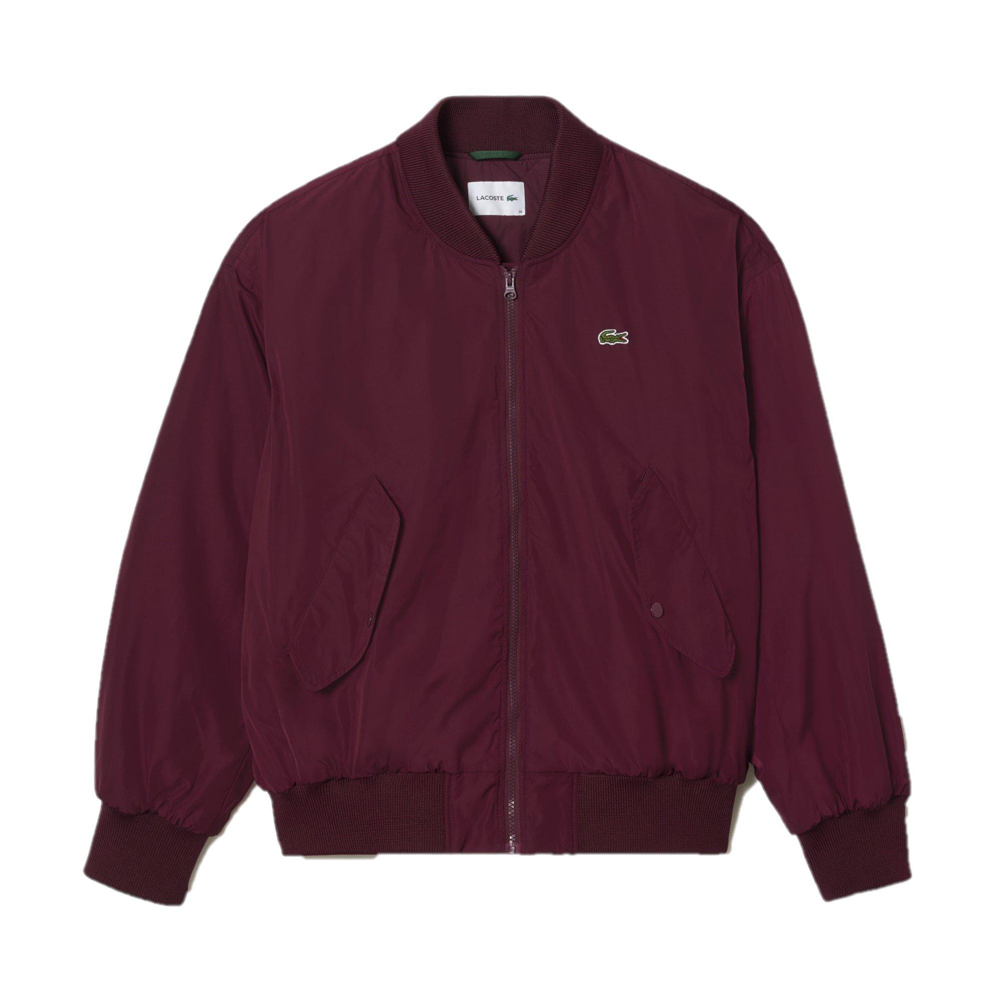 Spleen - Lacoste - Women's  Oversized Ribbed Bomber Jacket - 3