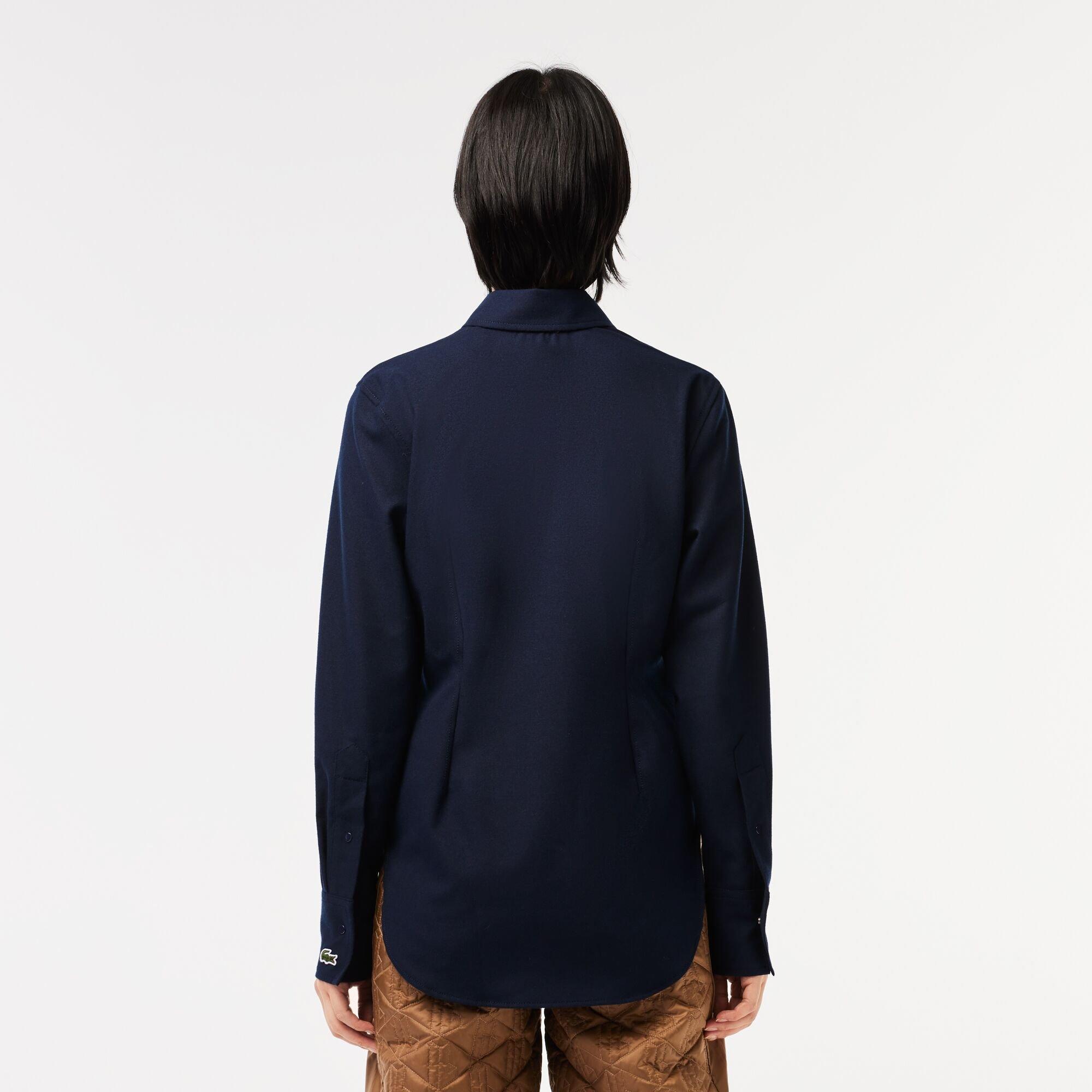 Bleu marine - Lacoste - Slim-Fit Long Sleeve Shirt - 3