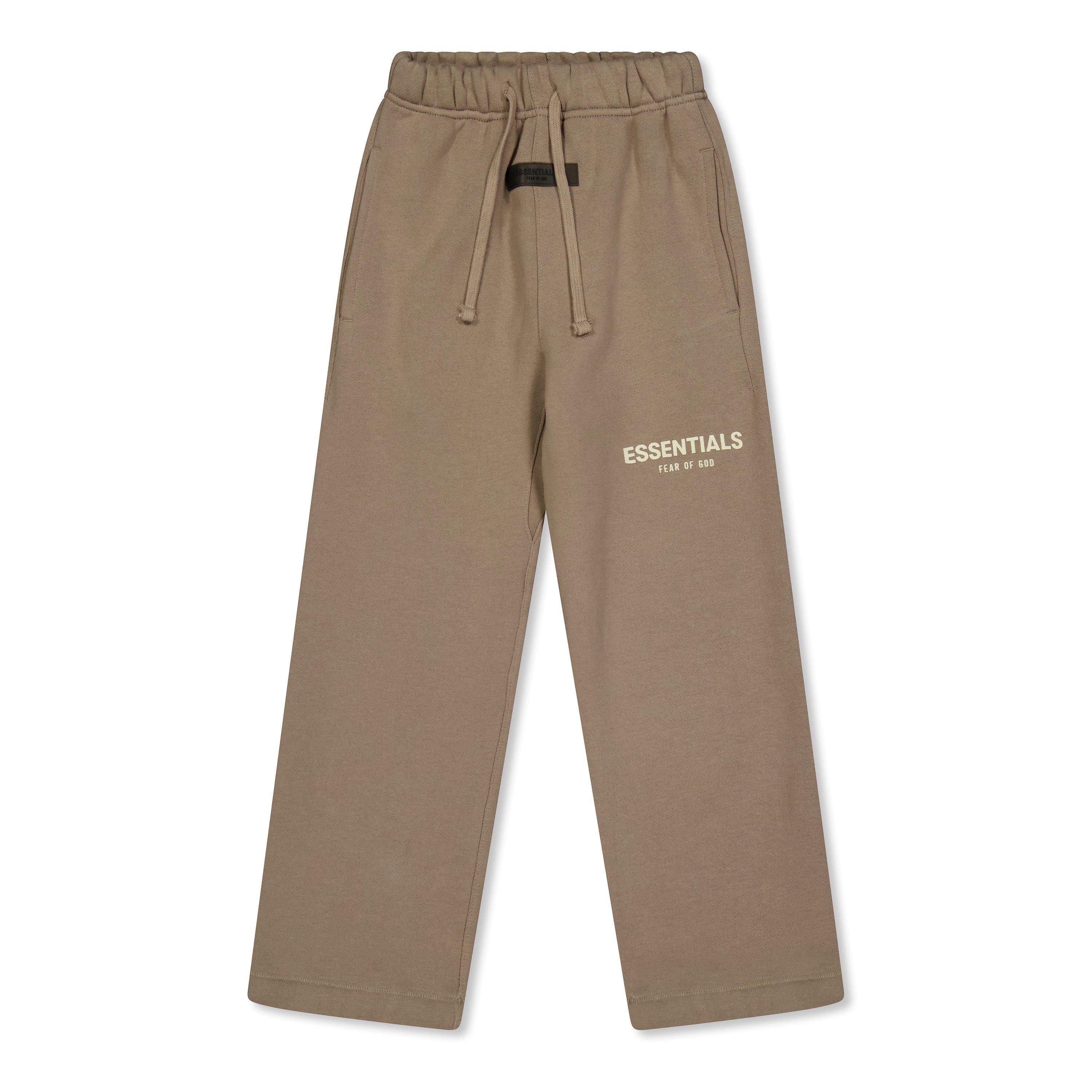 Kids' Relaxed Sweatpant Closed Hem Fleece Jogging Bottoms