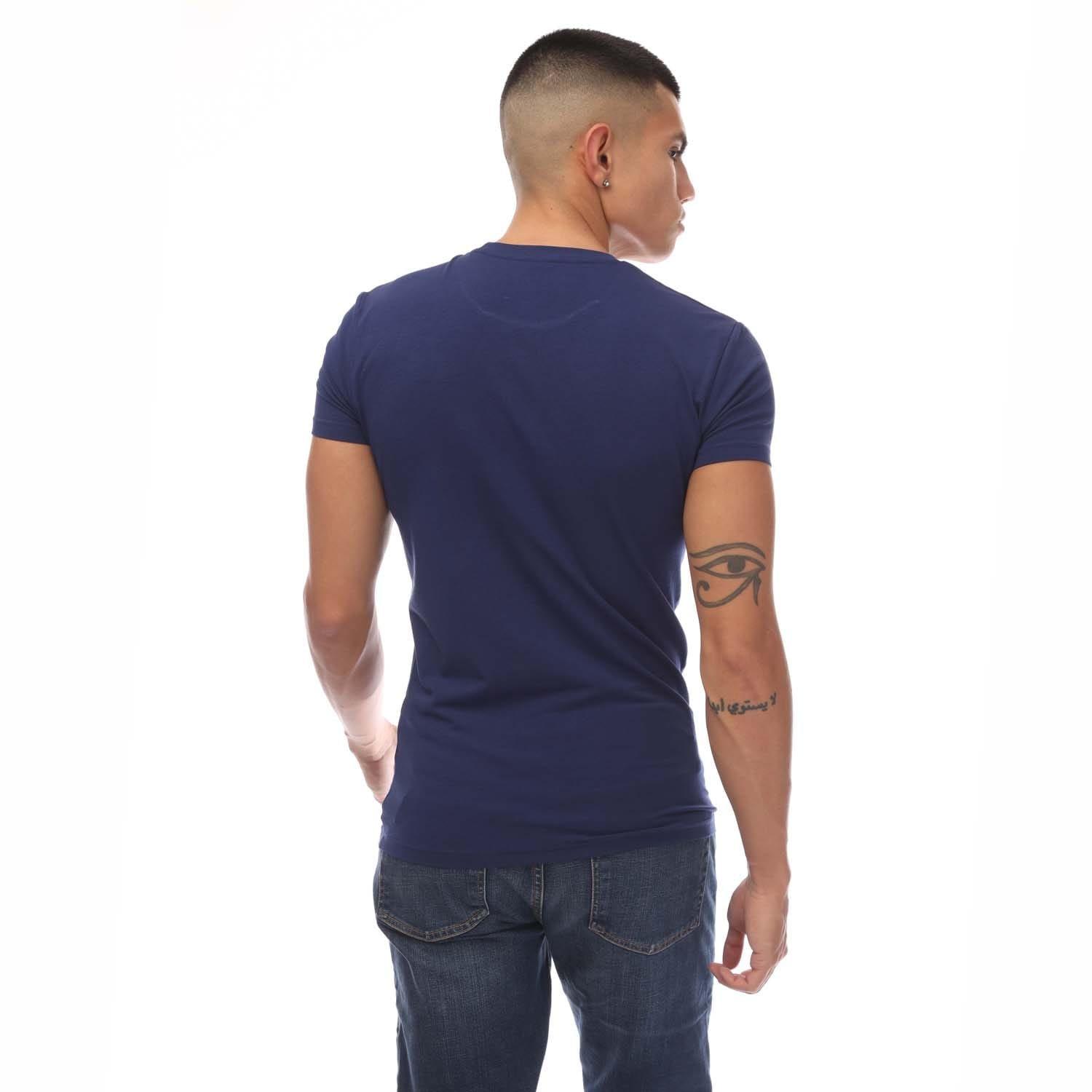 Blue - Emporio Armani - Crewneck T-Shirt - 2