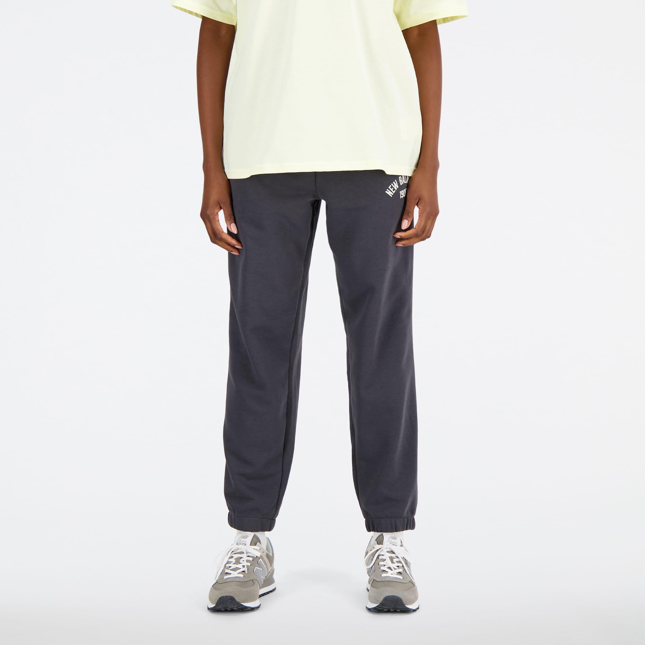 Black - New Balance - Essentials Varsity Fleece Pants - 1