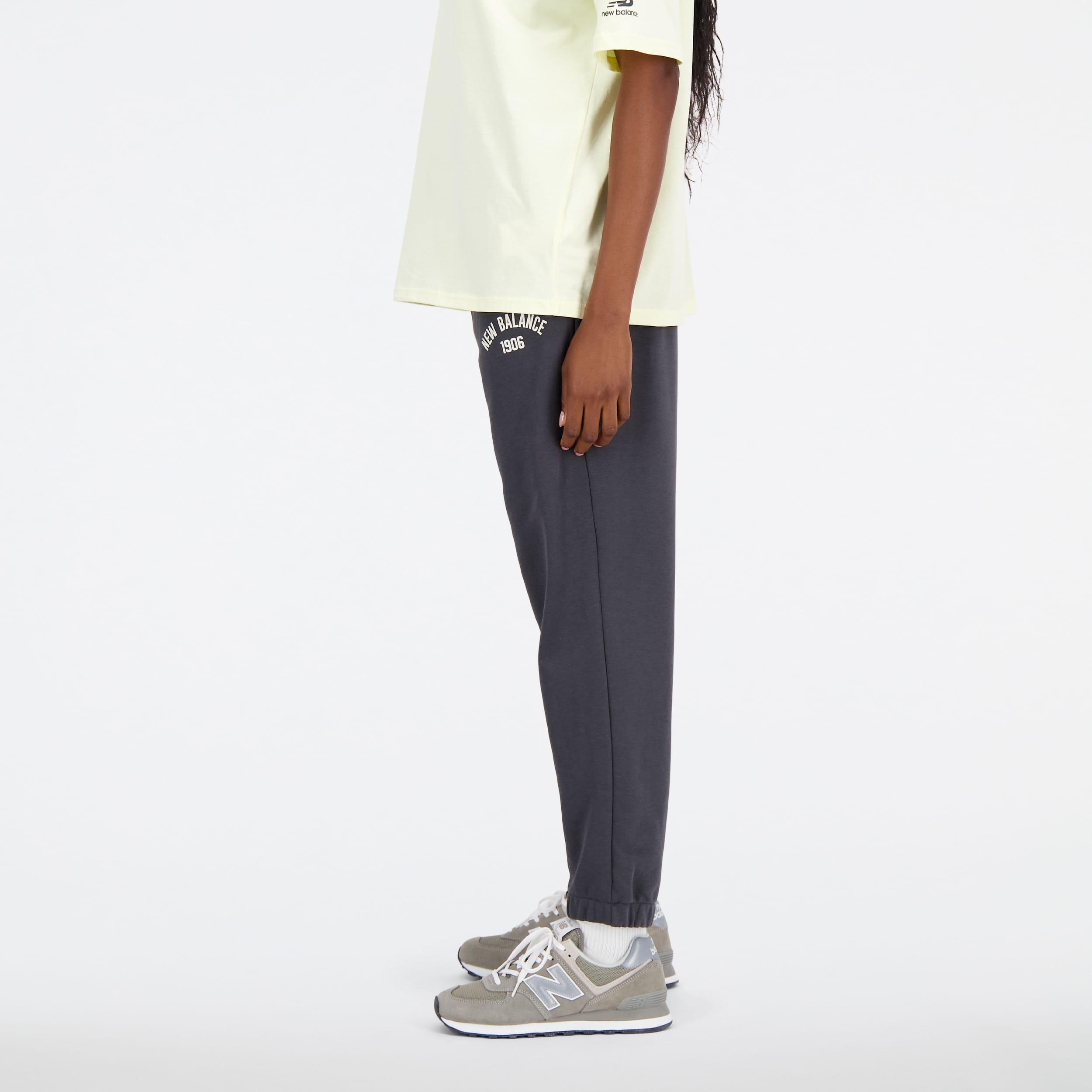 Black - New Balance - Essentials Varsity Fleece Pants - 2