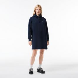 Lacoste Pique Hoodie Dress