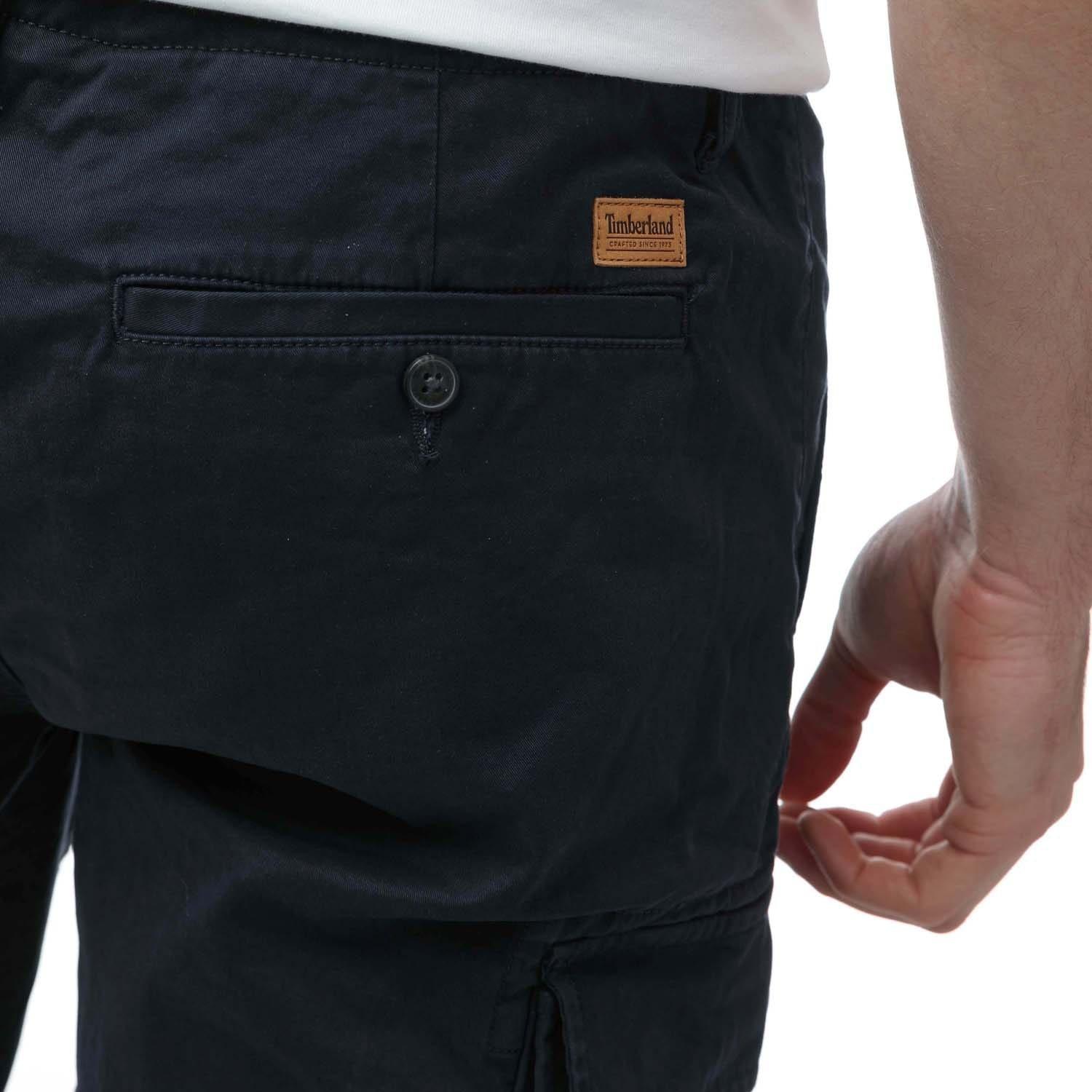 Navy - Timberland - Outdoor Cargo Shorts - 3