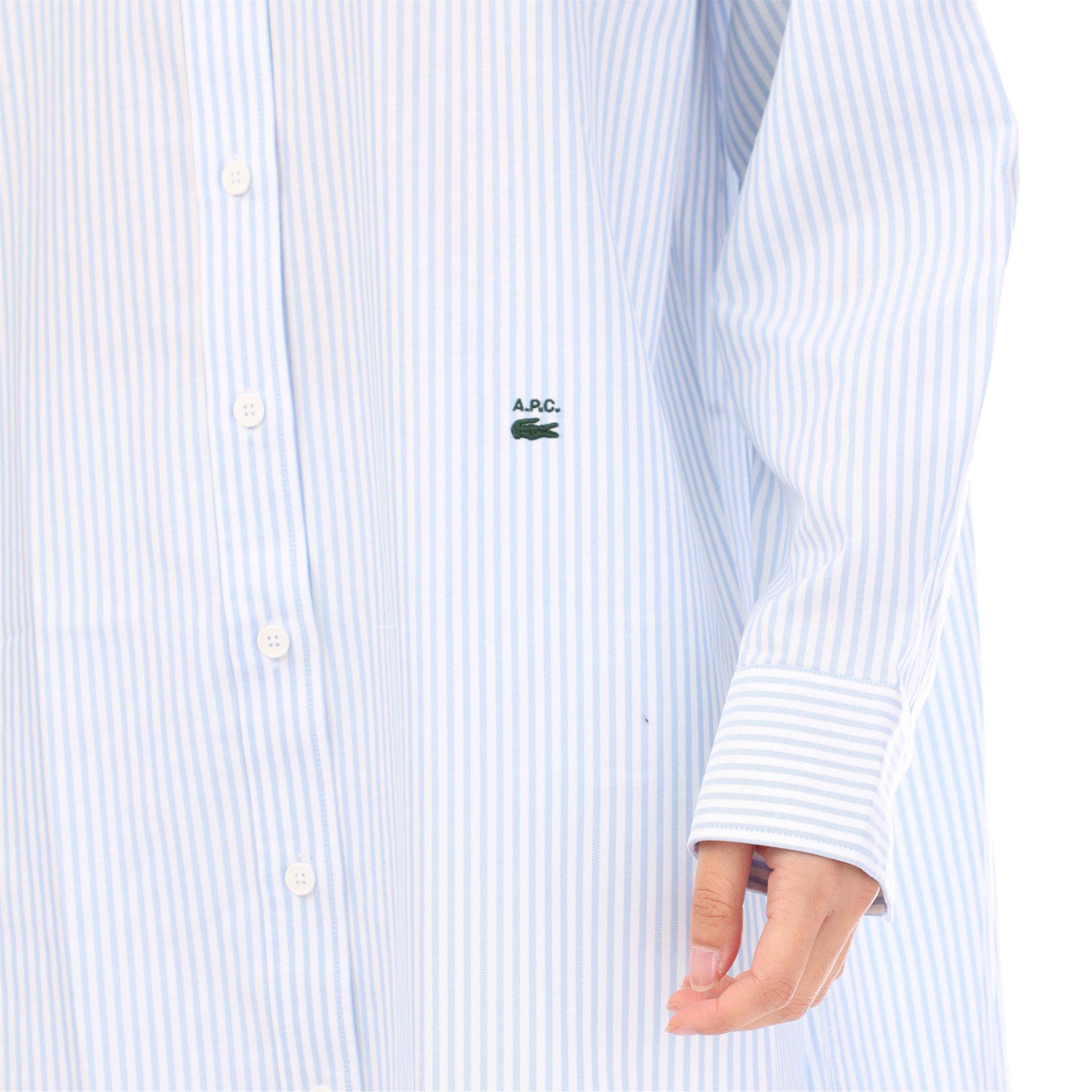 White/Overview - Lacoste - Women's Shirt Dress - 2