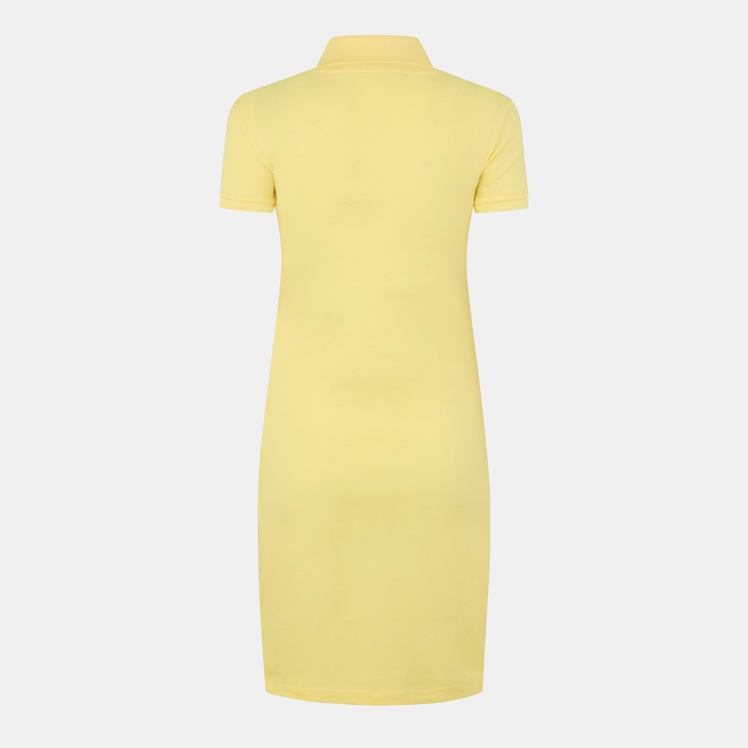 Yellow - Lacoste - Women's Polo Dress - 2