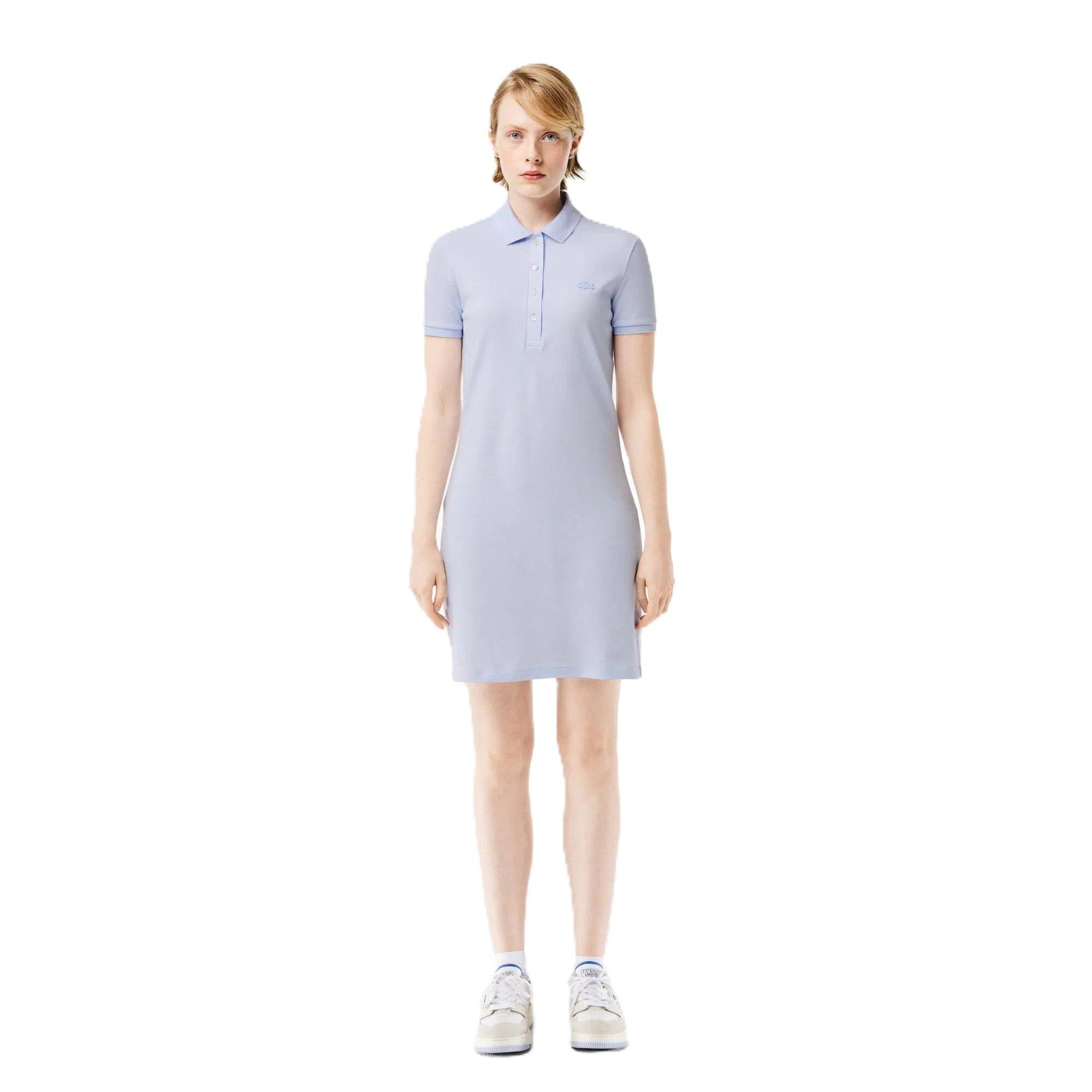 Lacoste Women's Polo Dress - Phoenix Blue - 14 (42)