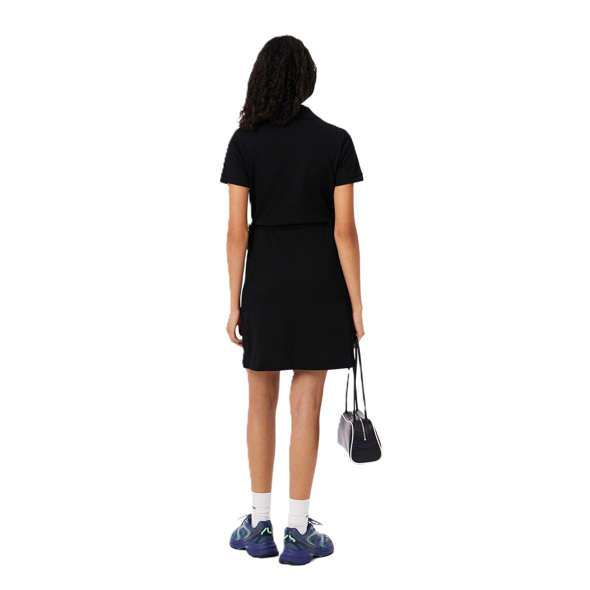 Zwart - Lacoste - Women's Wrap Dress - 2