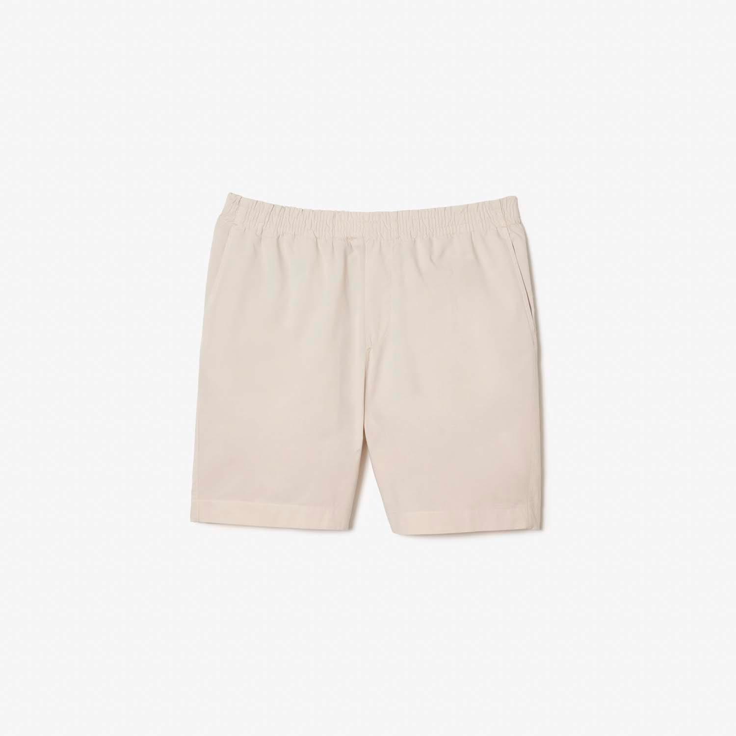 Grey - Lacoste - Organic Cotton Shorts - 3