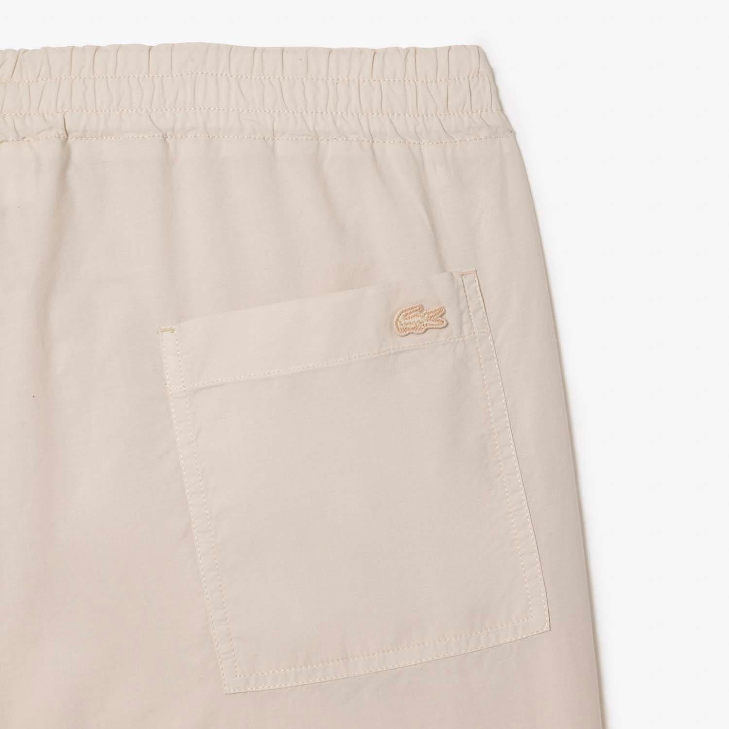 Grey - Lacoste - Organic Cotton Shorts - 4
