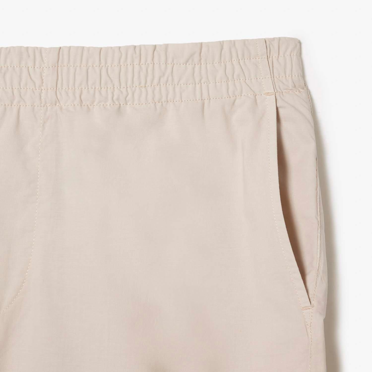 Grey - Lacoste - Organic Cotton Shorts - 5