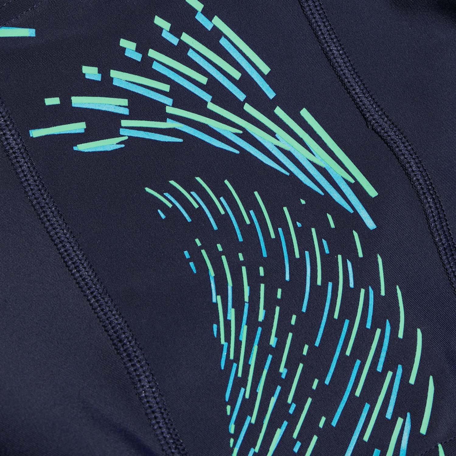 Navy - Speedo - Plastisol Aquashorts - 2