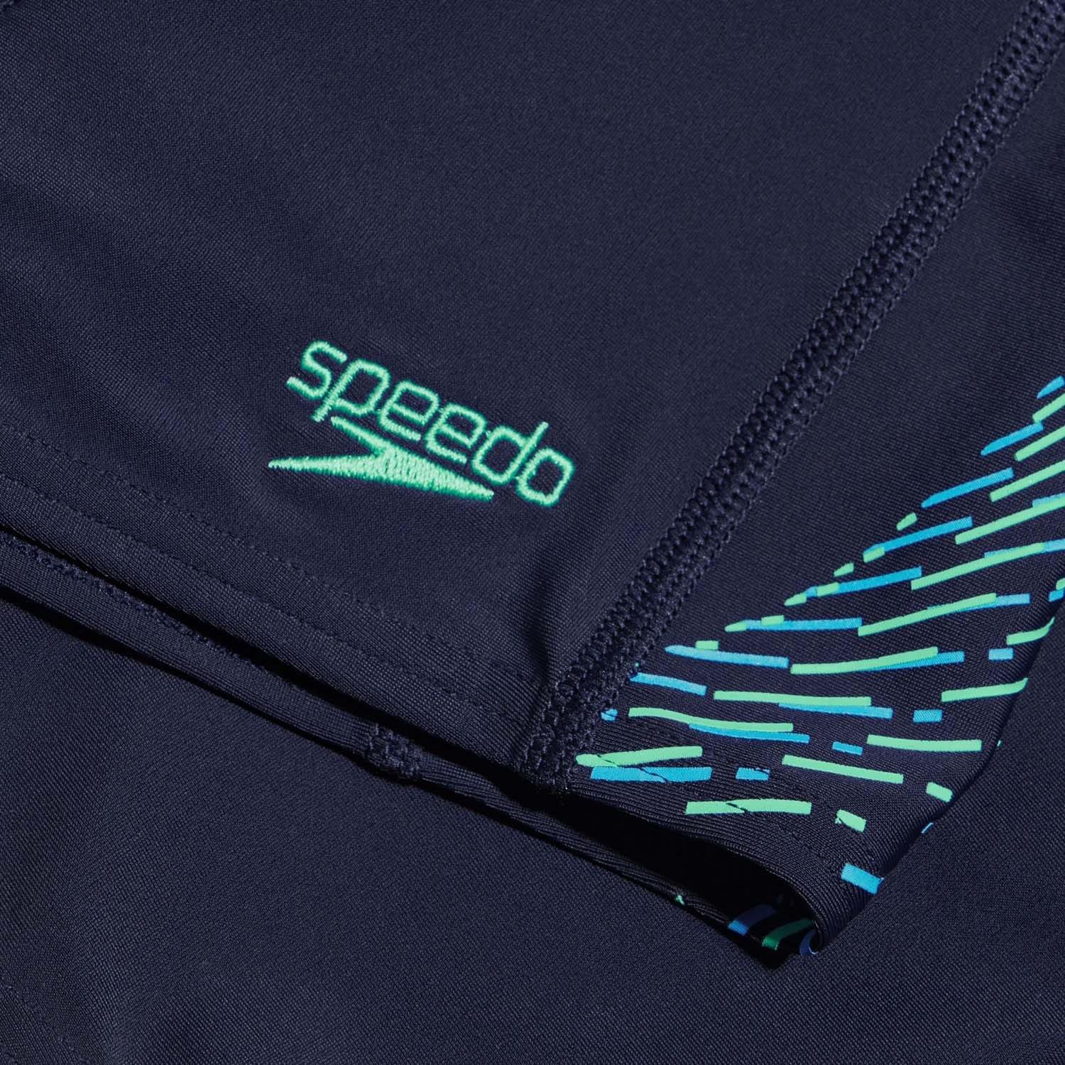 Navy - Speedo - Plastisol Aquashorts - 3