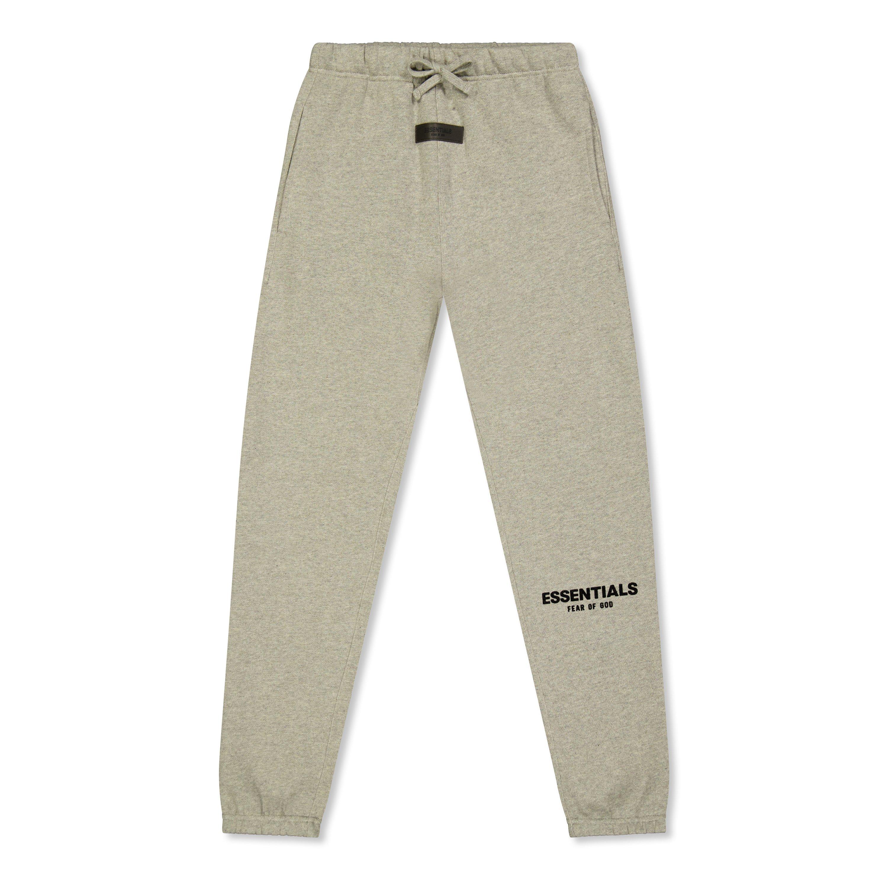 Dark Oatmeal - Fear Of God Essentials - Unisex Kids' Core Sweatpant Closed Hem Fleece Jogging Bottom - 1