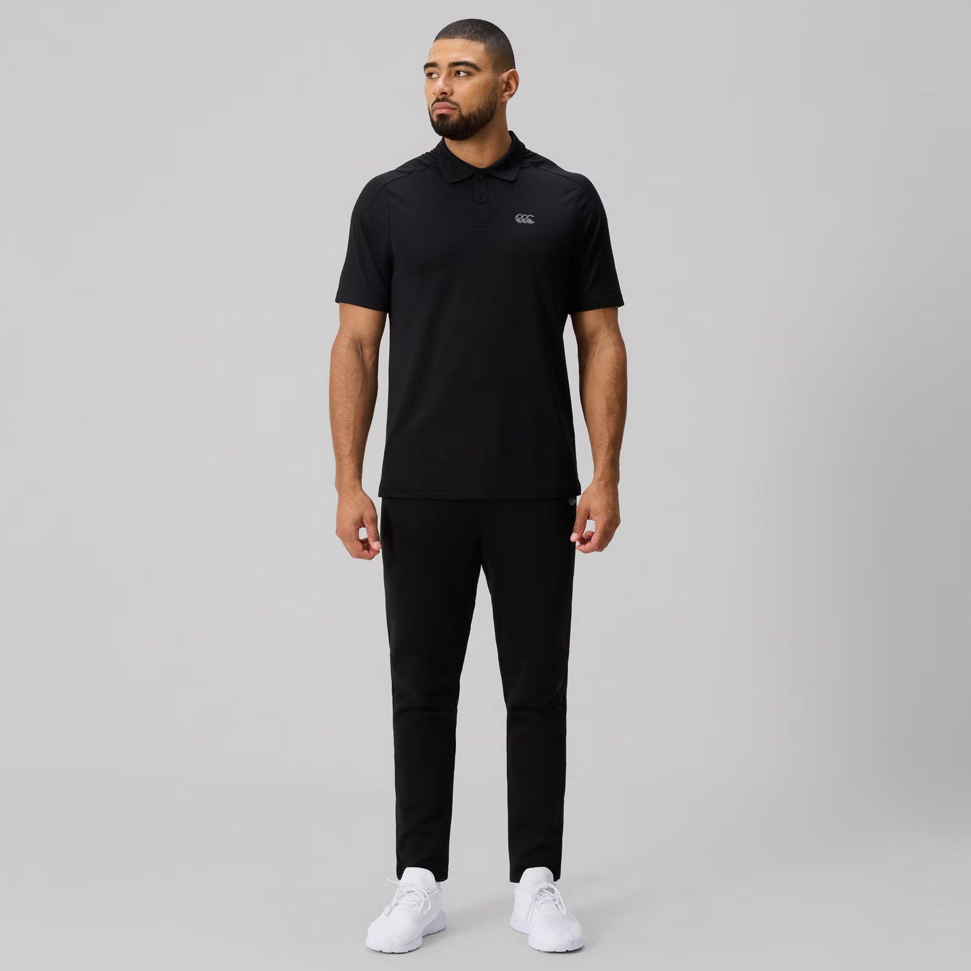 Black - Canterbury - Men's Rugby Polo Shirt - 7