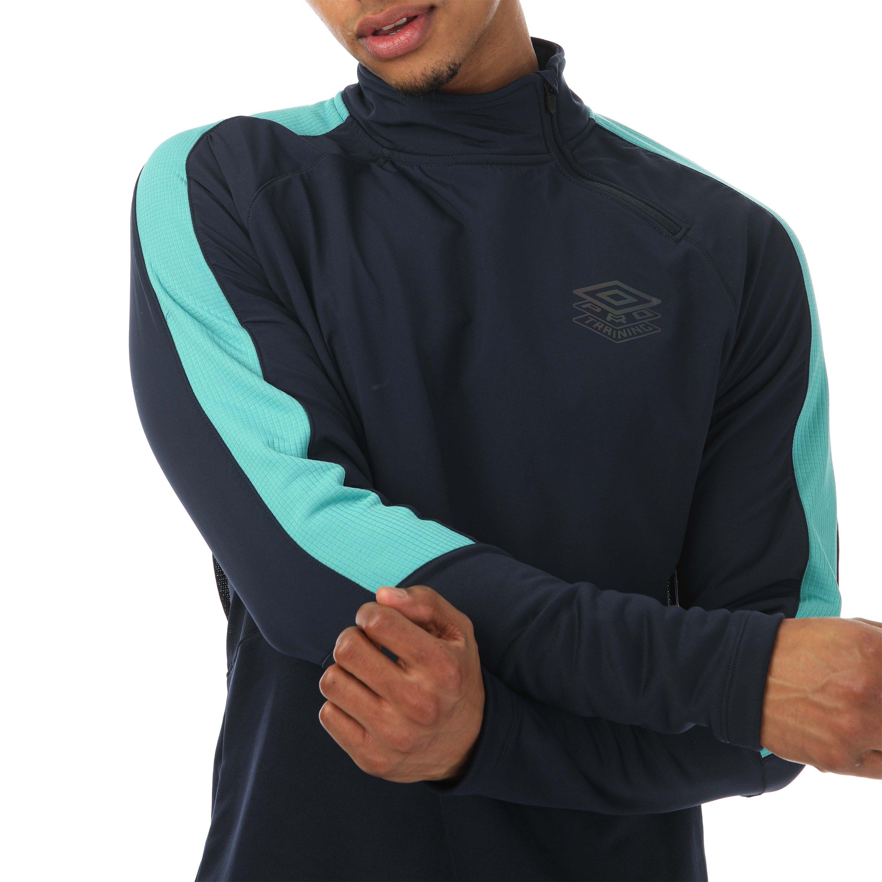 Navy - Umbro - PRO Training Hybrid Drill Top - 5