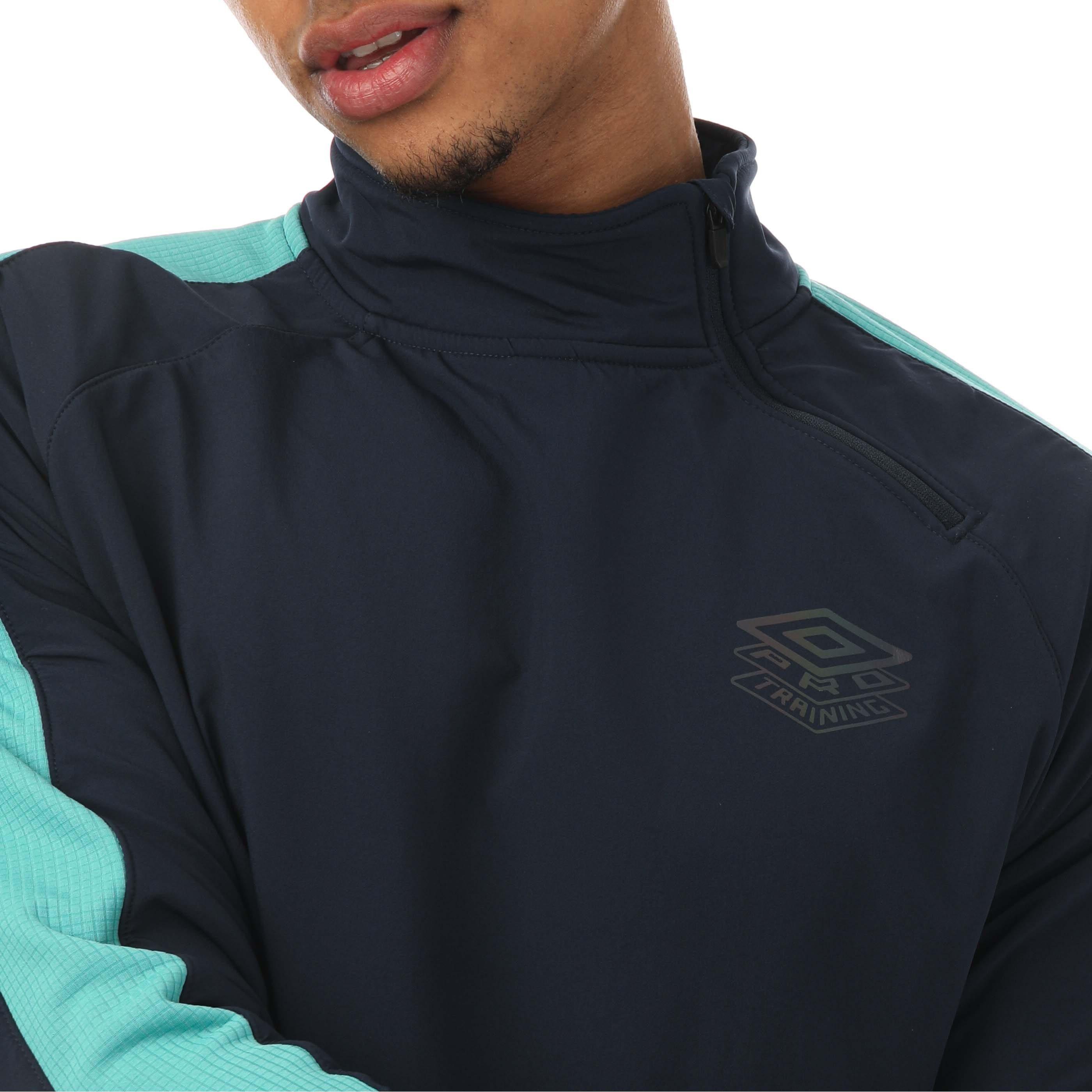 Navy - Umbro - PRO Training Hybrid Drill Top - 6