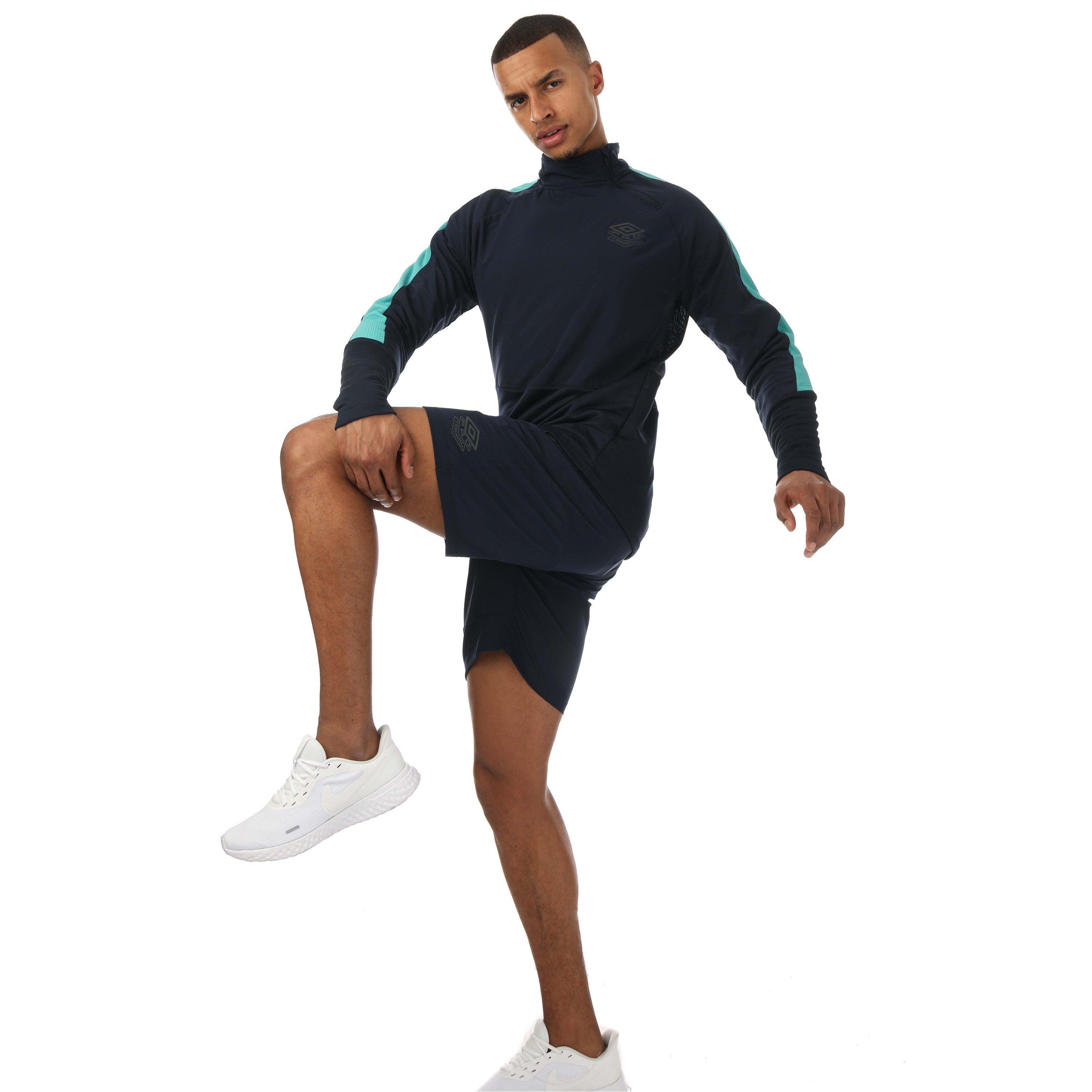 Navy - Umbro - PRO Training Hybrid Drill Top - 7