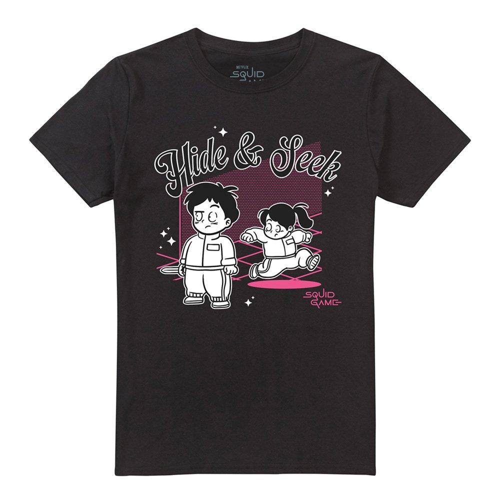 Black - Squid Game - Squid Game Season Three Hide And Seek T-Shirt Bla - 4