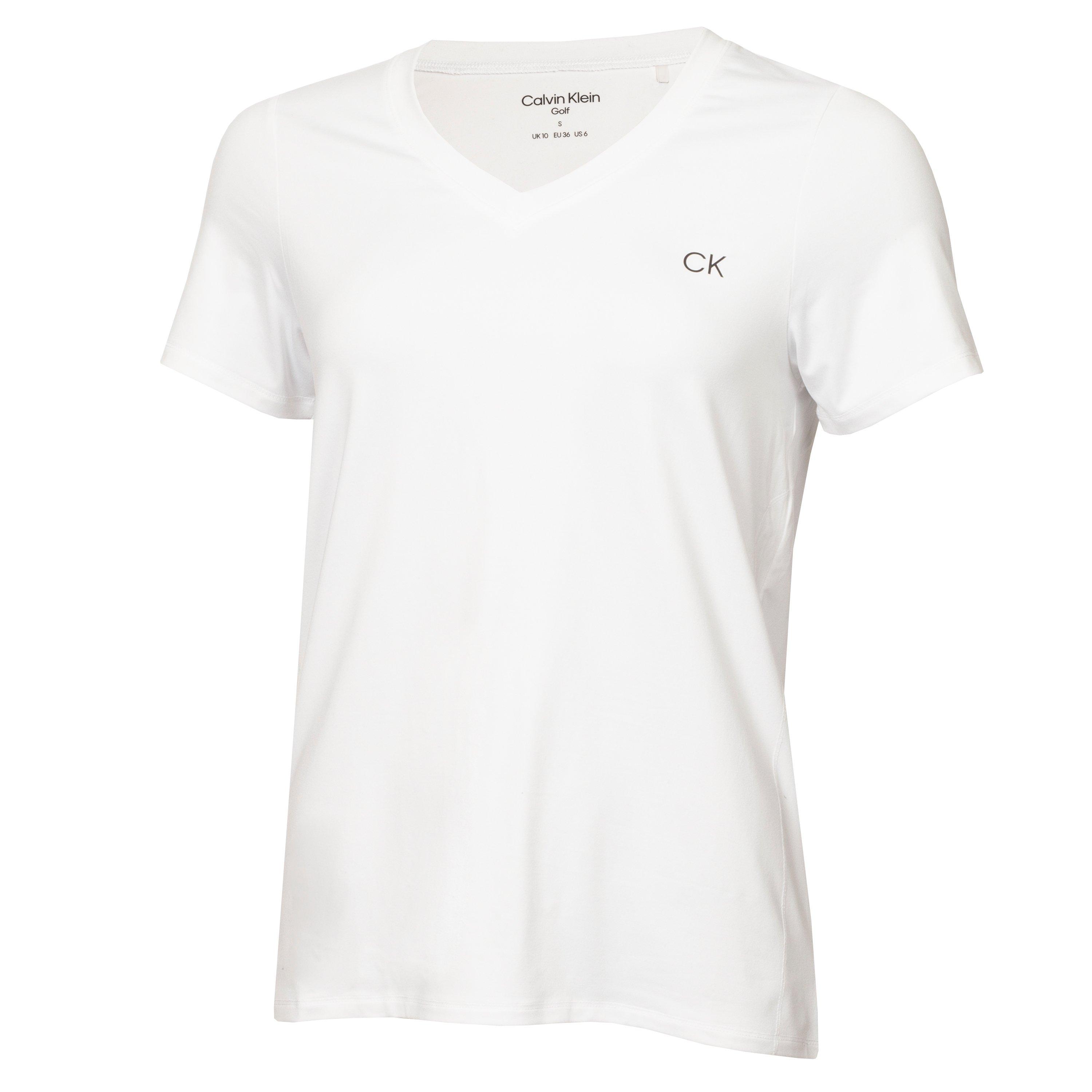 White/Pink - Calvin Klein Golf - Women's Regular Fit T-Shirt - 2