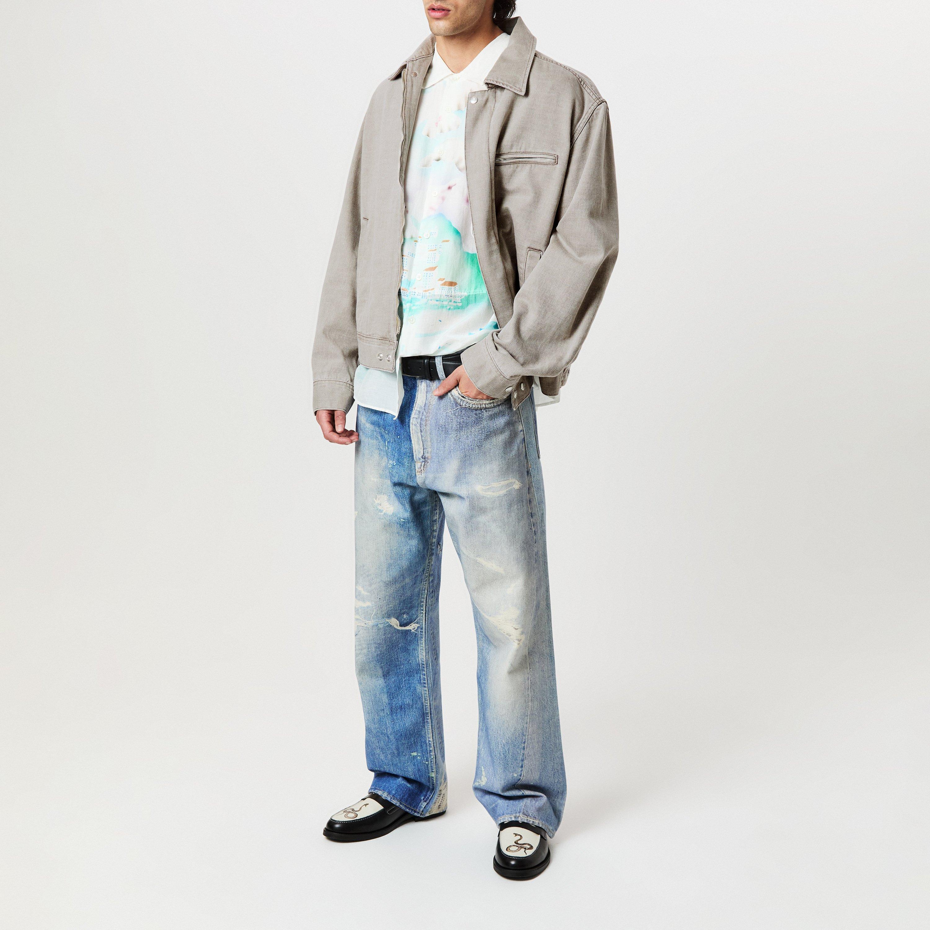 Vienna Beige - Our Legacy - Men's Denim Jacket - 3