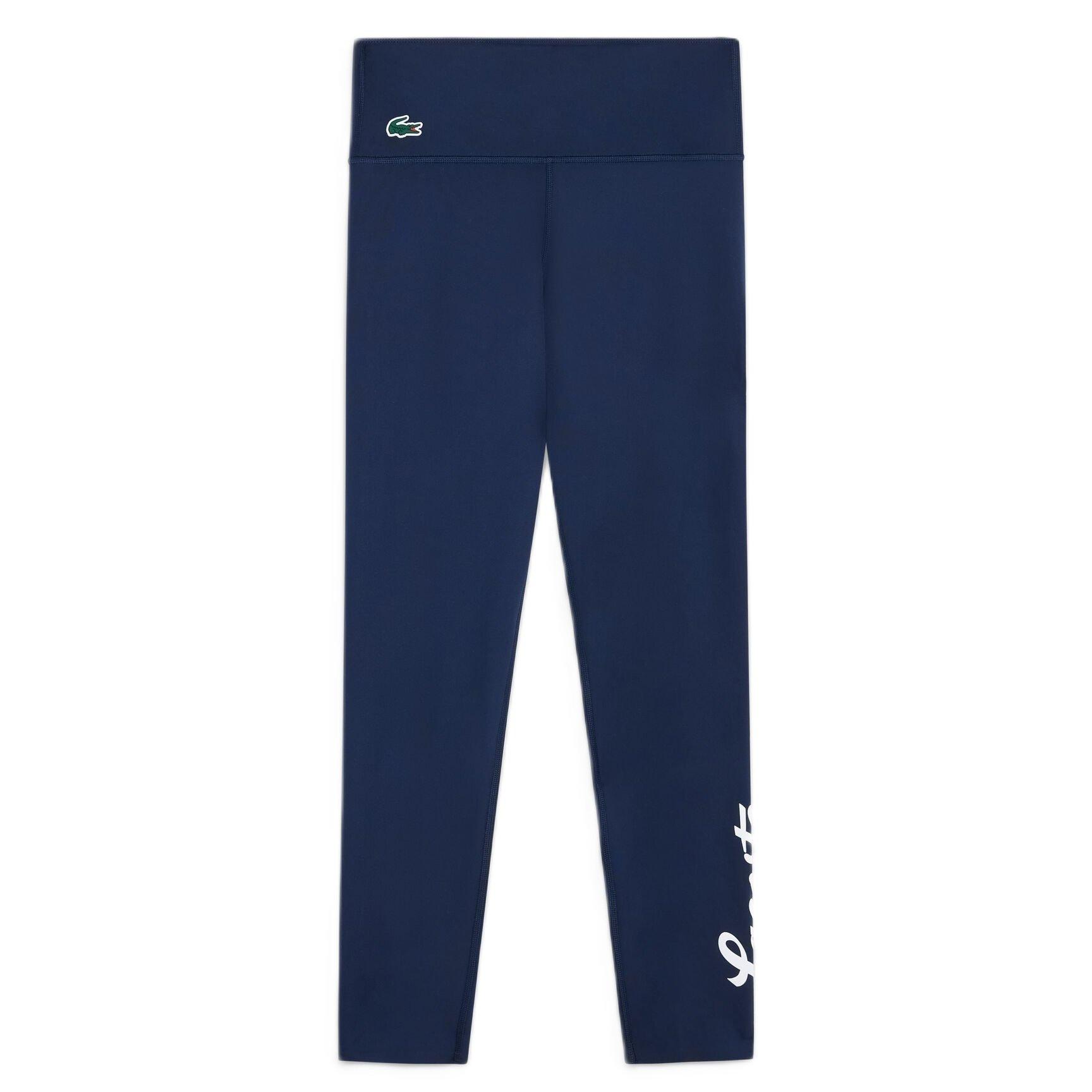 Navy Blue - Lacoste - Women's Logo Leggings - 2