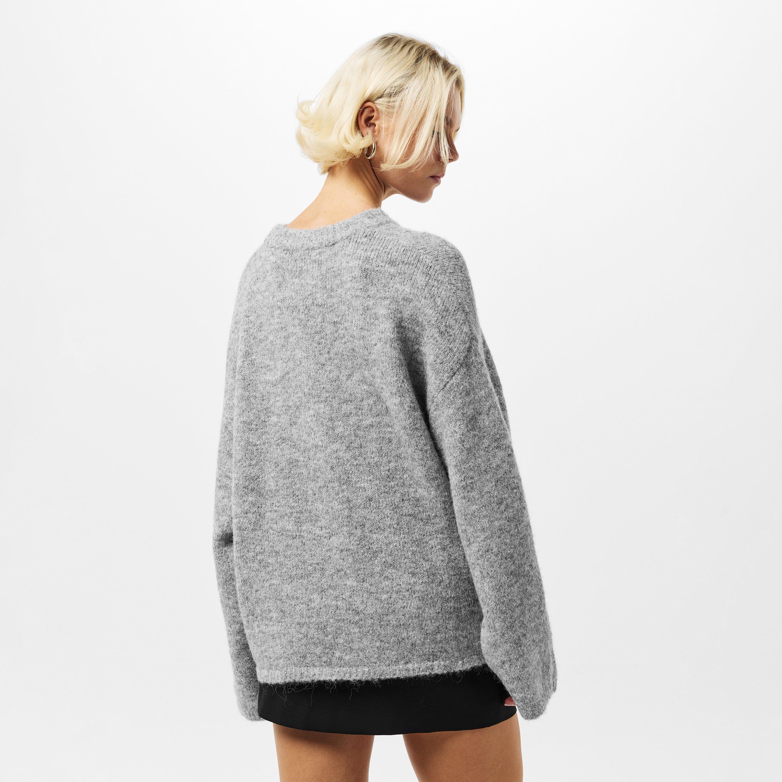 Light Grey Mel - Edited - Women's Noorie Crew Neck Jumper - 4