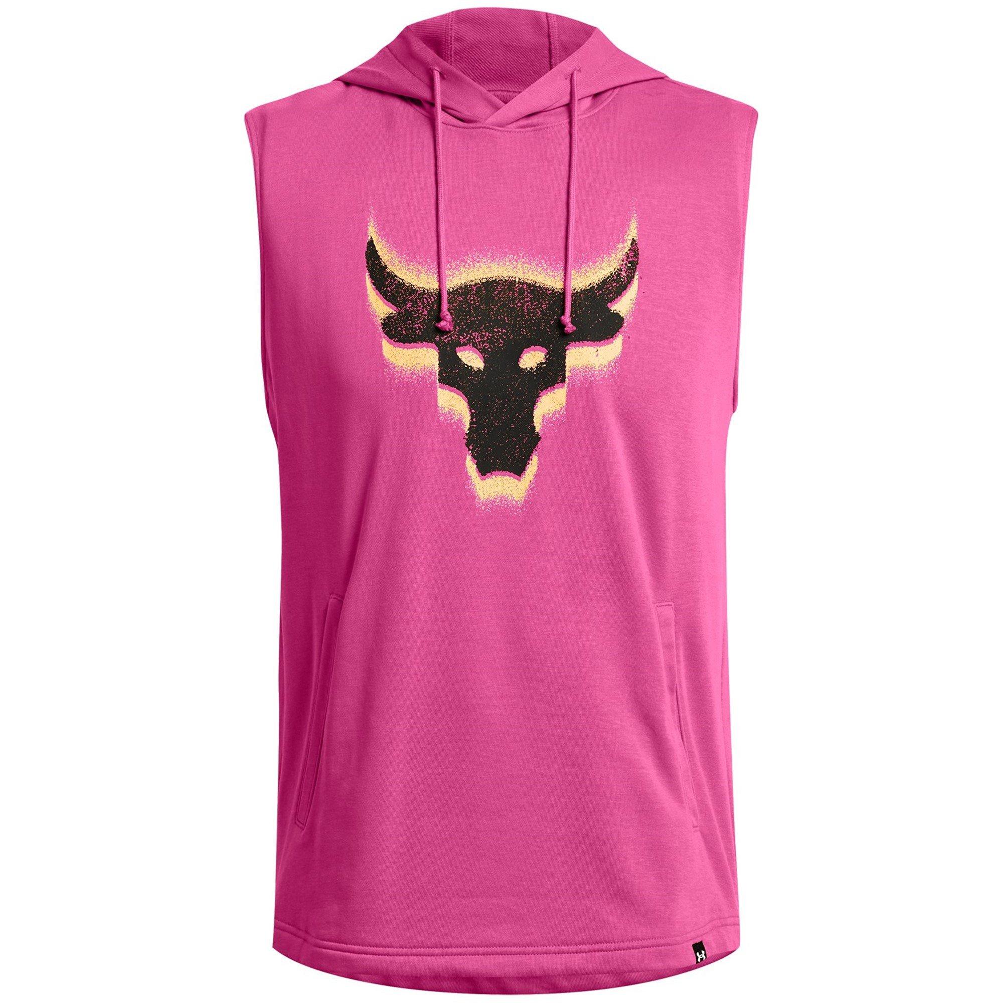 Under Armour Men's Sleeveless Hoodie - Pink - M